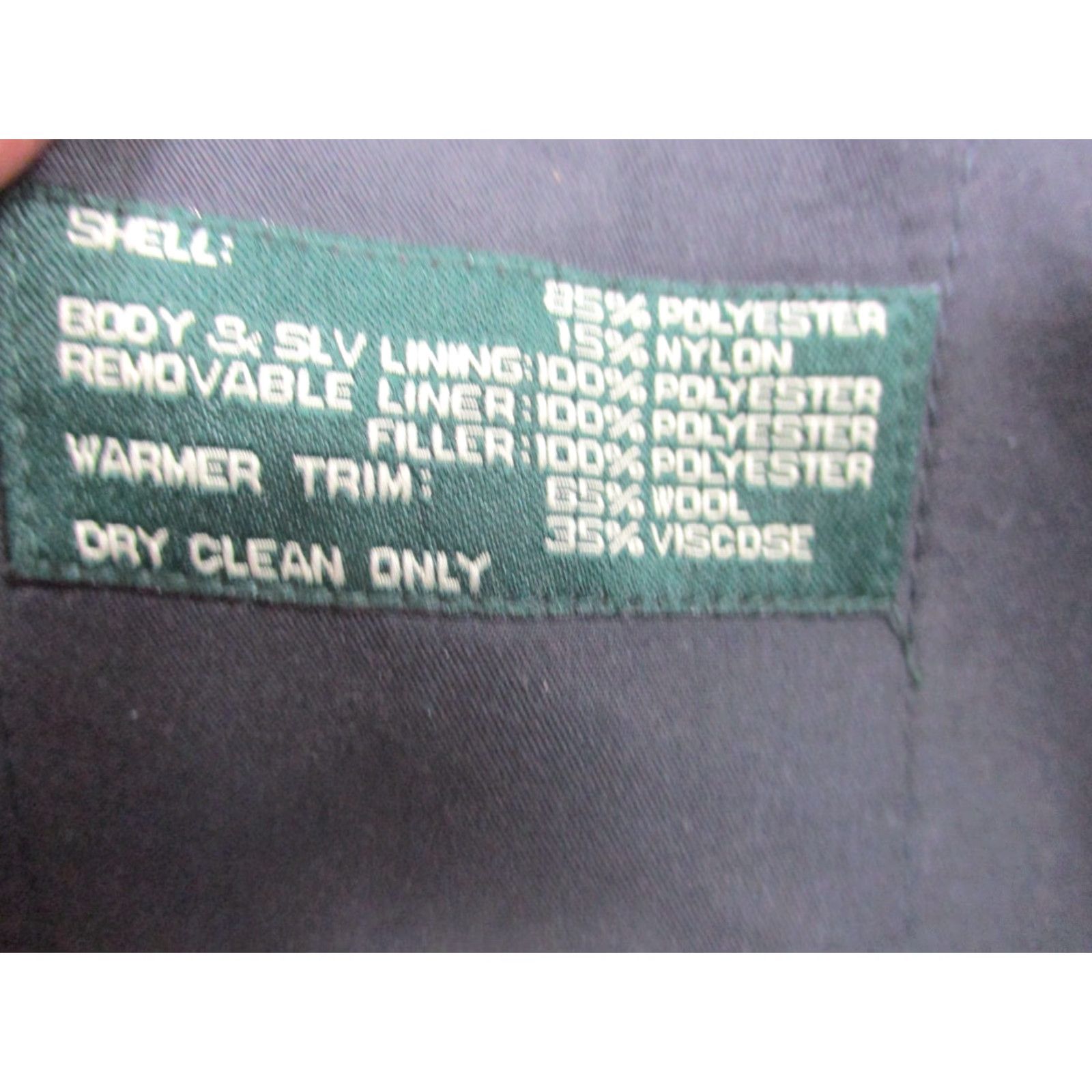 Ralph Lauren VINTAGE Lauren Ralph Lauren Coat Over Coat Black Mens Size 44 Removable Liner Wool Lining Polyester Softshell Classic Regular Long Coat Size US S / EU 44-46 / 1 - 6 Thumbnail