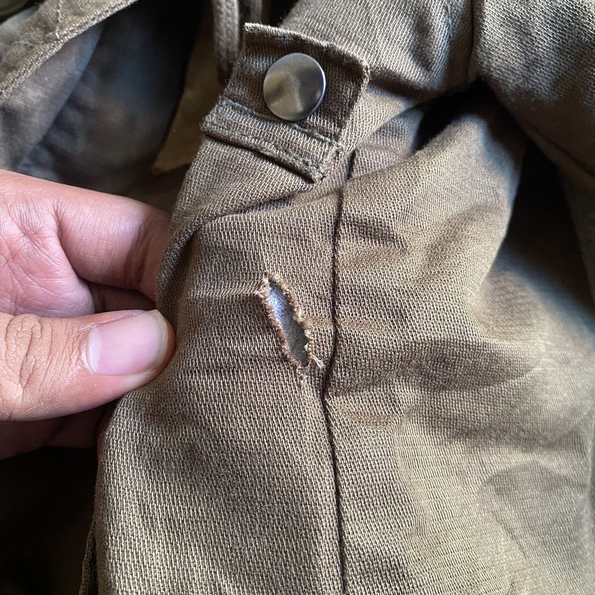 GOA N3B Beams Military Fur Bomber ~ Goa Style Size US M / EU 48-50 / 2 - 4 Thumbnail