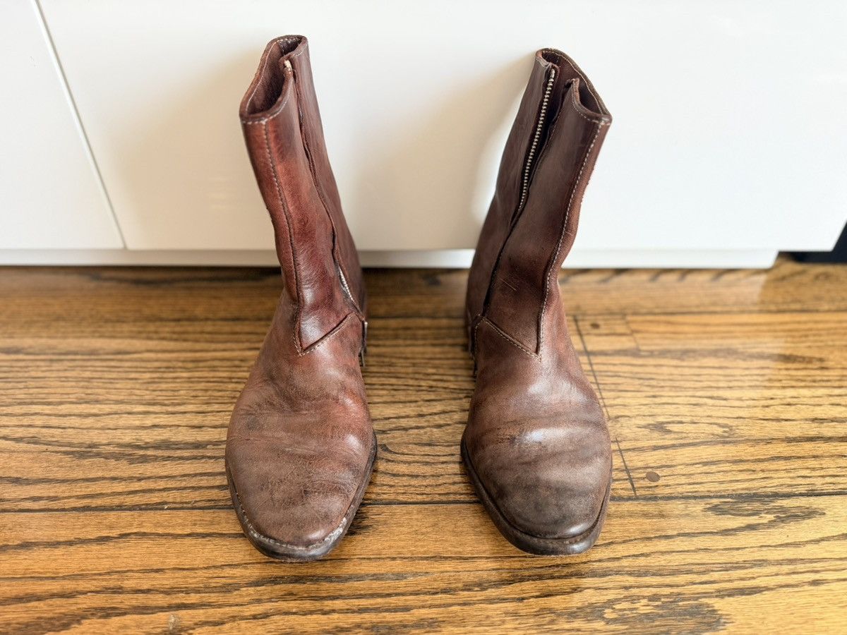Carol Christian Poell Carol Christian Poell Side-Zip Boots - “Oxblood” Size US 7 / EU 40 - 10 Thumbnail