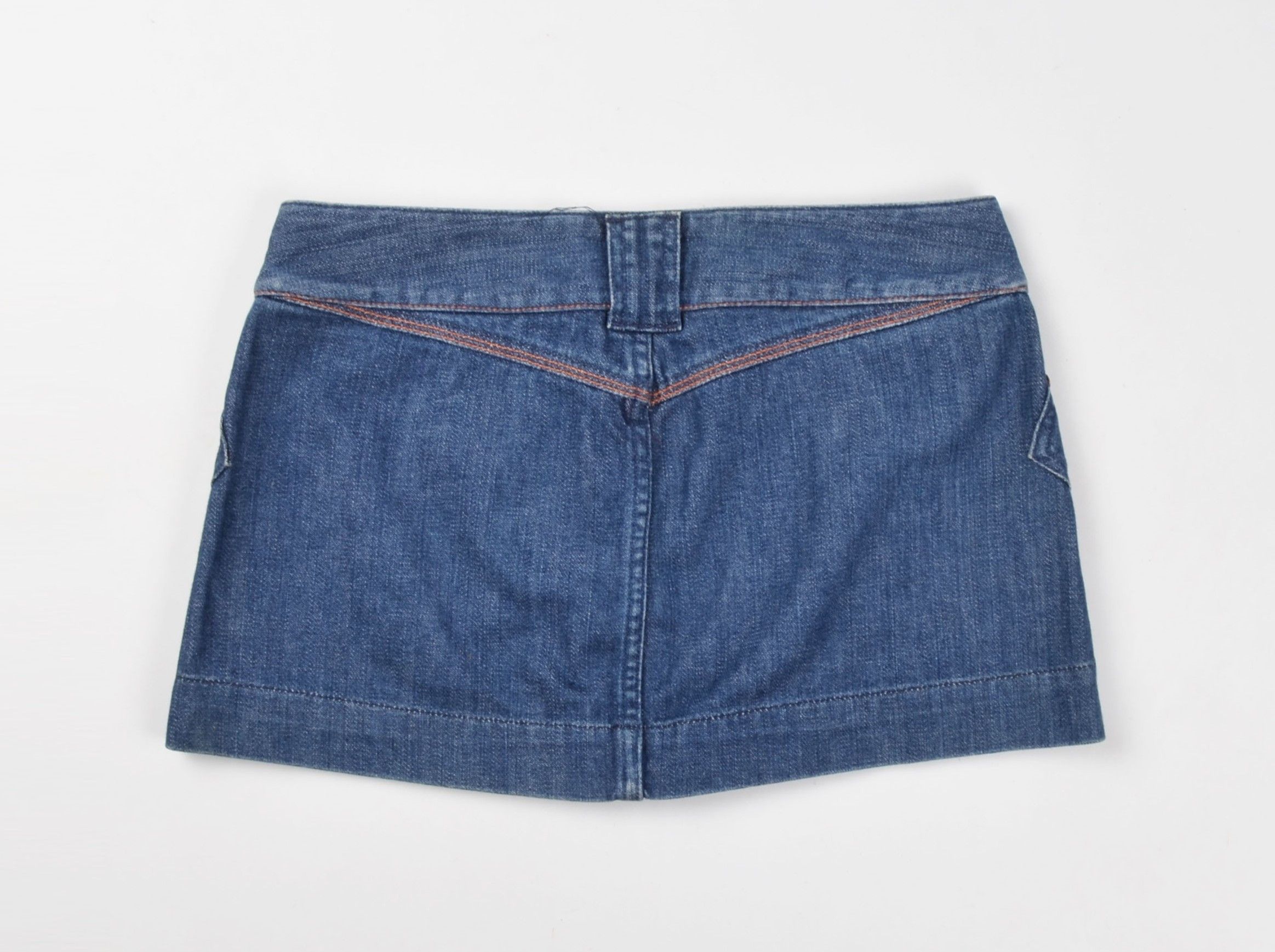Diesel Vintage Diesel Y2K Denim Grunge Mini Skirt Size 30" / US 8 / IT 44 - 6 Thumbnail
