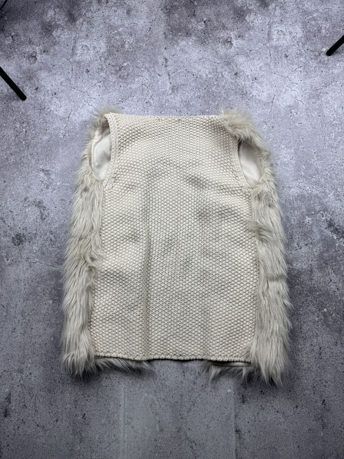 Japanese Brand Fur Y2K Knitted Vest LGB Hysteric Glamour Japanese Style Size US S / EU 44-46 / 1 - 7 Thumbnail