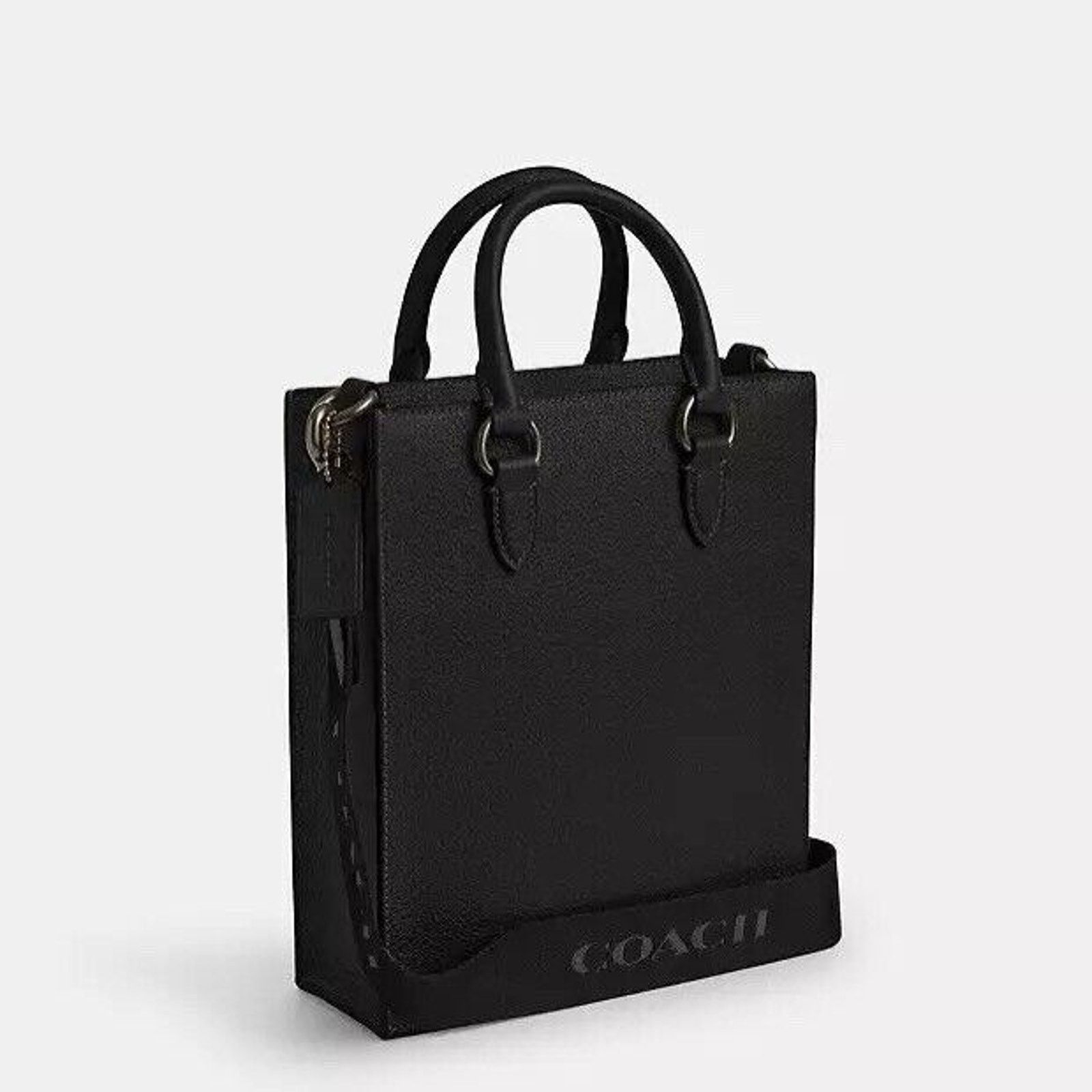Coach NWT Coach MEN'S Dylan Tote CT910 Leather/Gunmetal/Black Size ONE SIZE - 7 Thumbnail