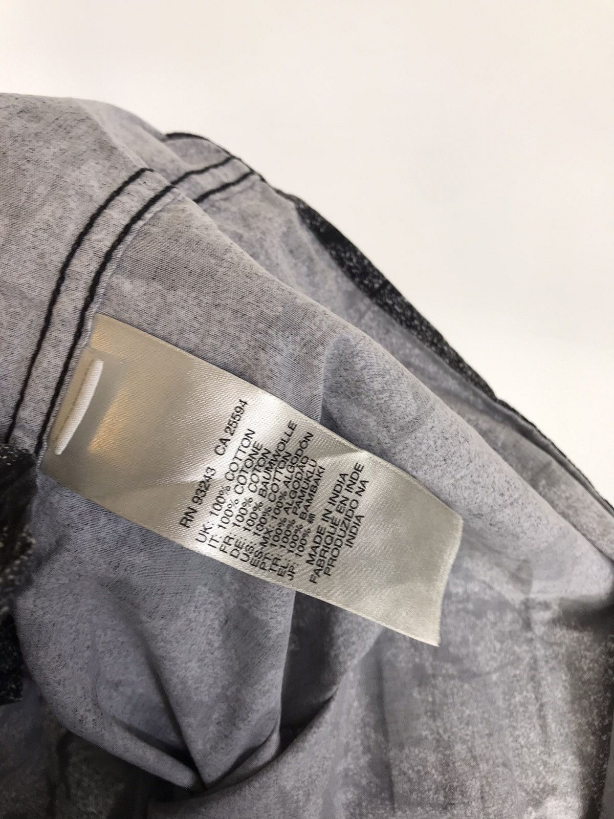 Diesel Diesel Long Sleeve White Black Shirt Size US M / EU 48-50 / 2 - 5 Thumbnail