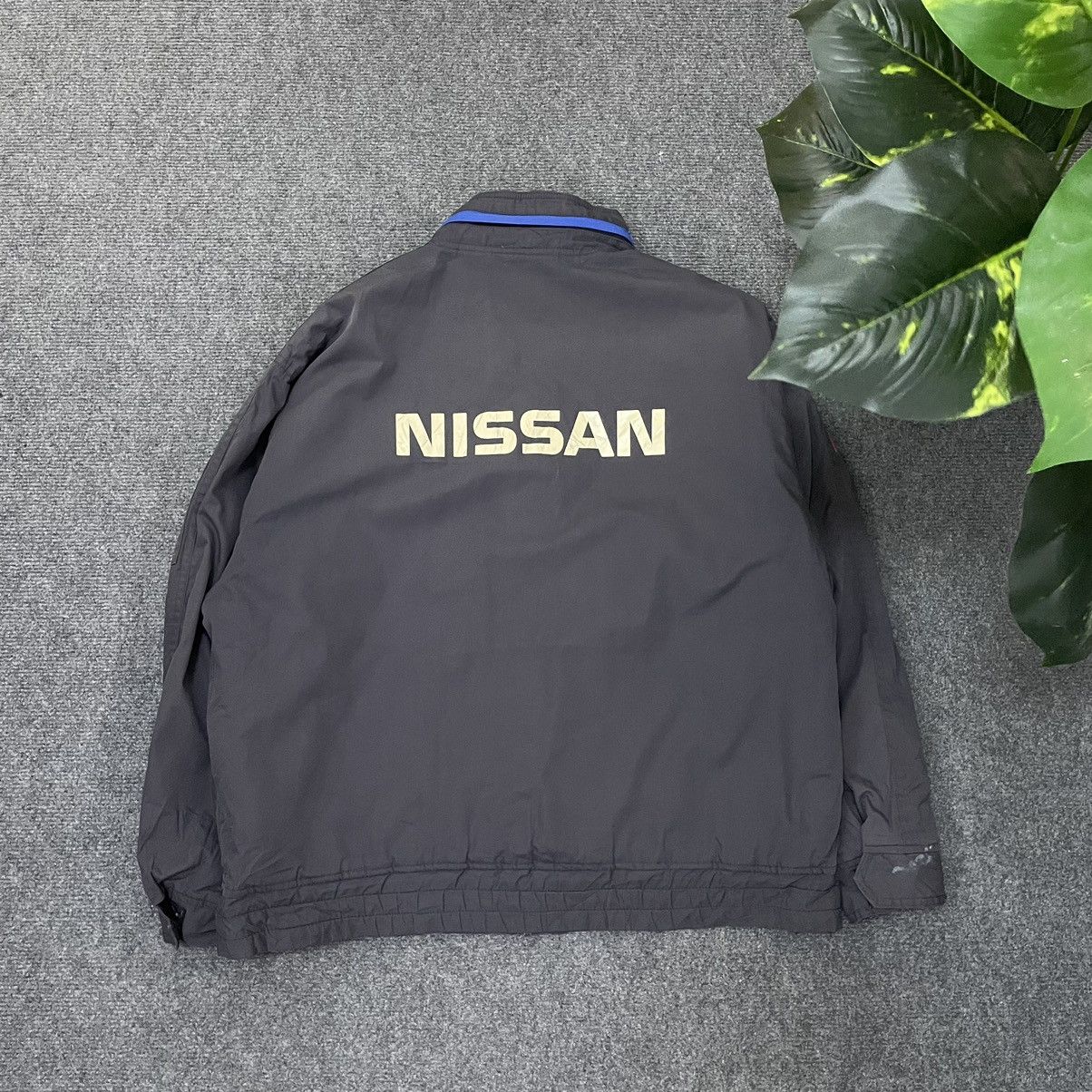 Japanese Brand × Vintage Vintage 90s Nissan Worker Jacket Size US XL / EU 56 / 4 - 1 Thumbnail