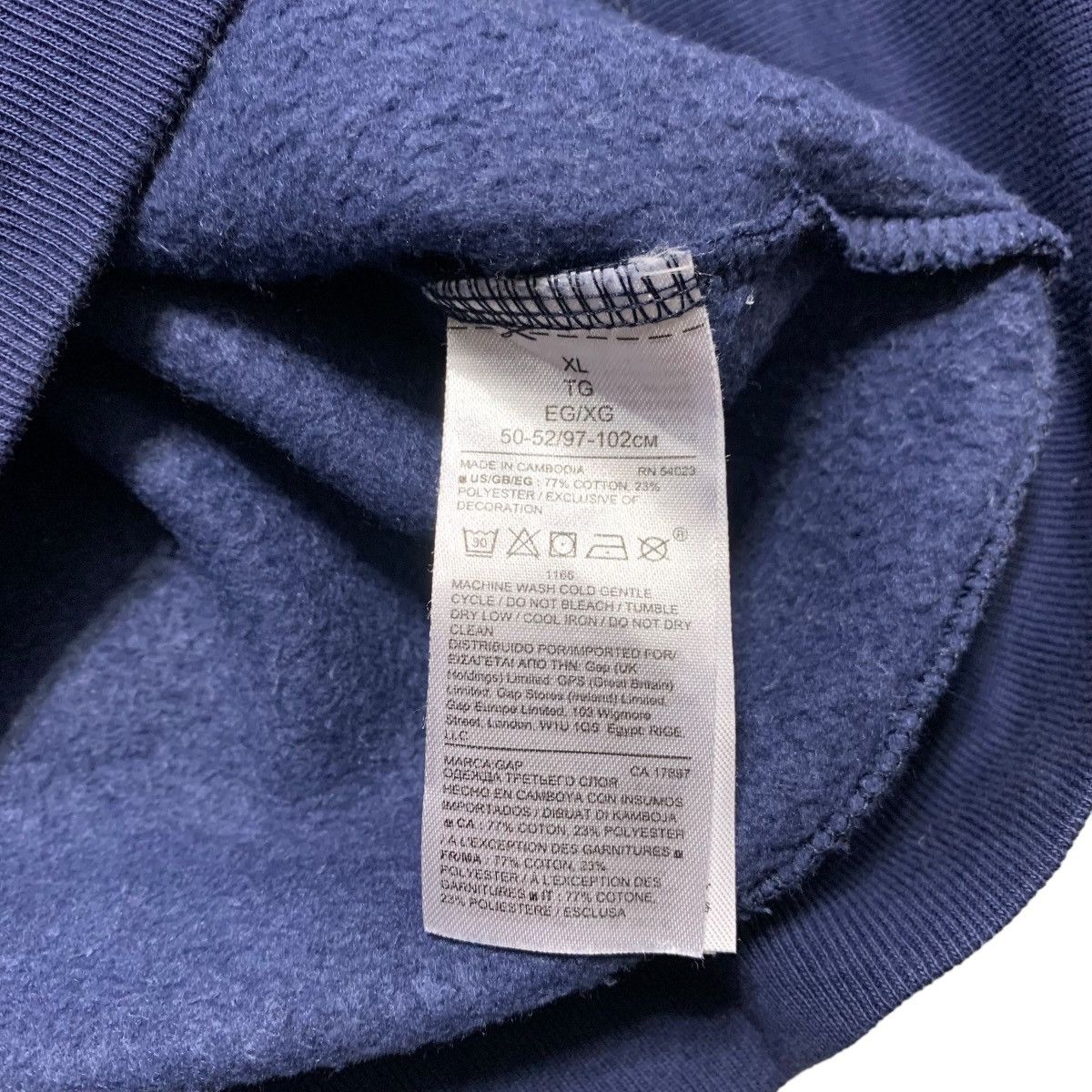 Gap Gap Big Logo Hoodie Size US XL / EU 56 / 4 - 6 Thumbnail