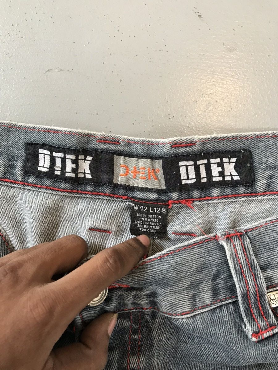 JNCO × Vintage Vintage dtek denim short Size US 41 - 6 Thumbnail