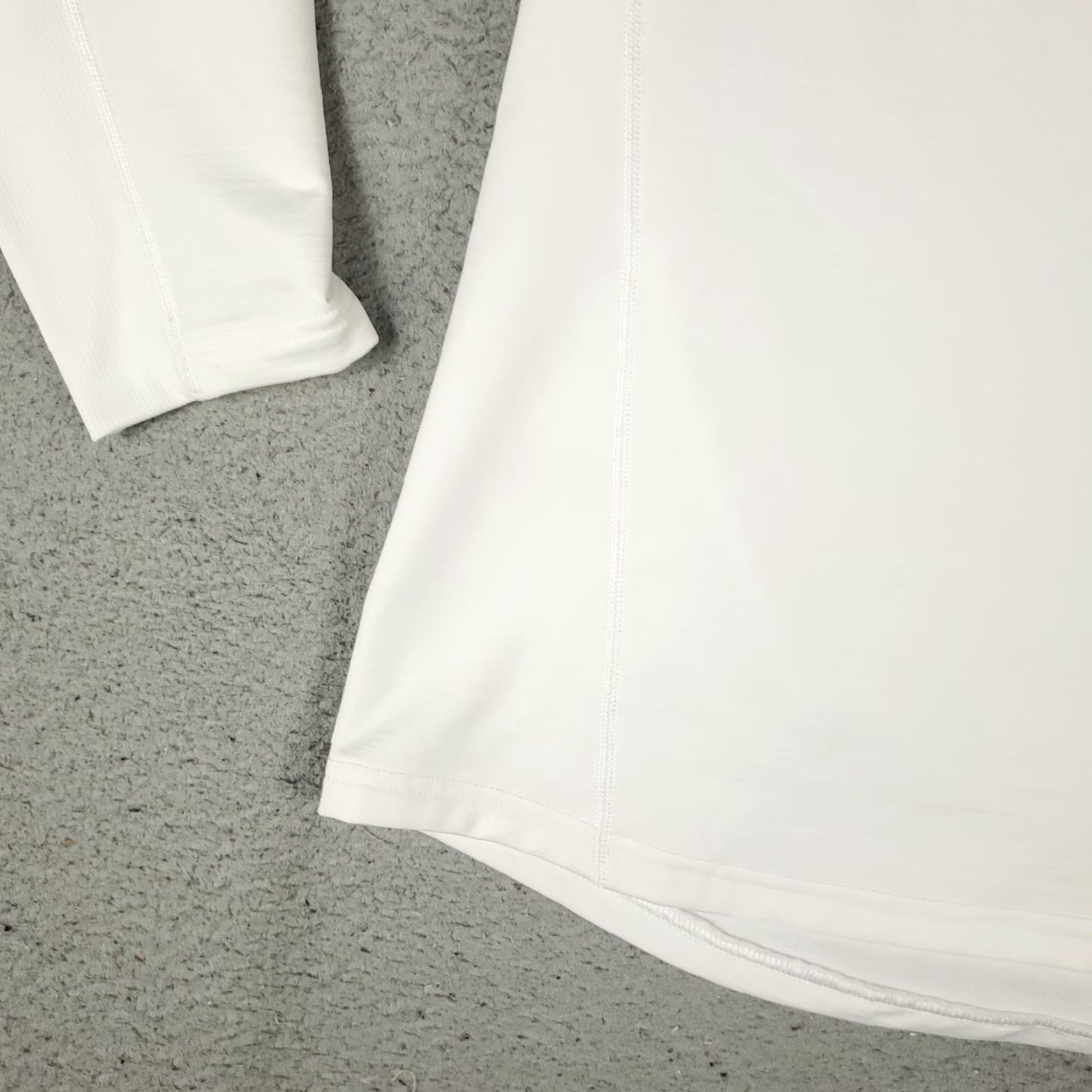 Nike Nike Sweatshirt Mens 2XL White Lightweight Pullover Swoosh 1/4 Zip Dri-FIT Jogging Running Gym Size US XXL / EU 58 / 5 - 3 Thumbnail