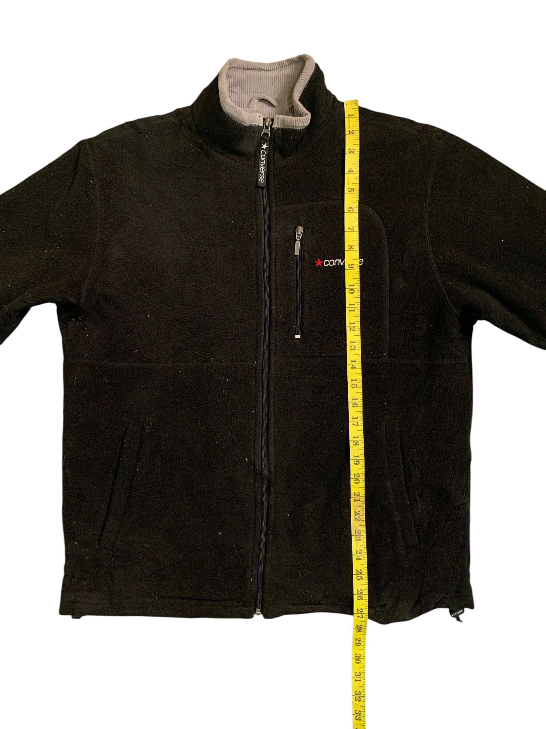 Converse × Vintage Rare Design Vintage Converse Fleece Jackets Size US M / EU 48-50 / 2 - 10 Thumbnail