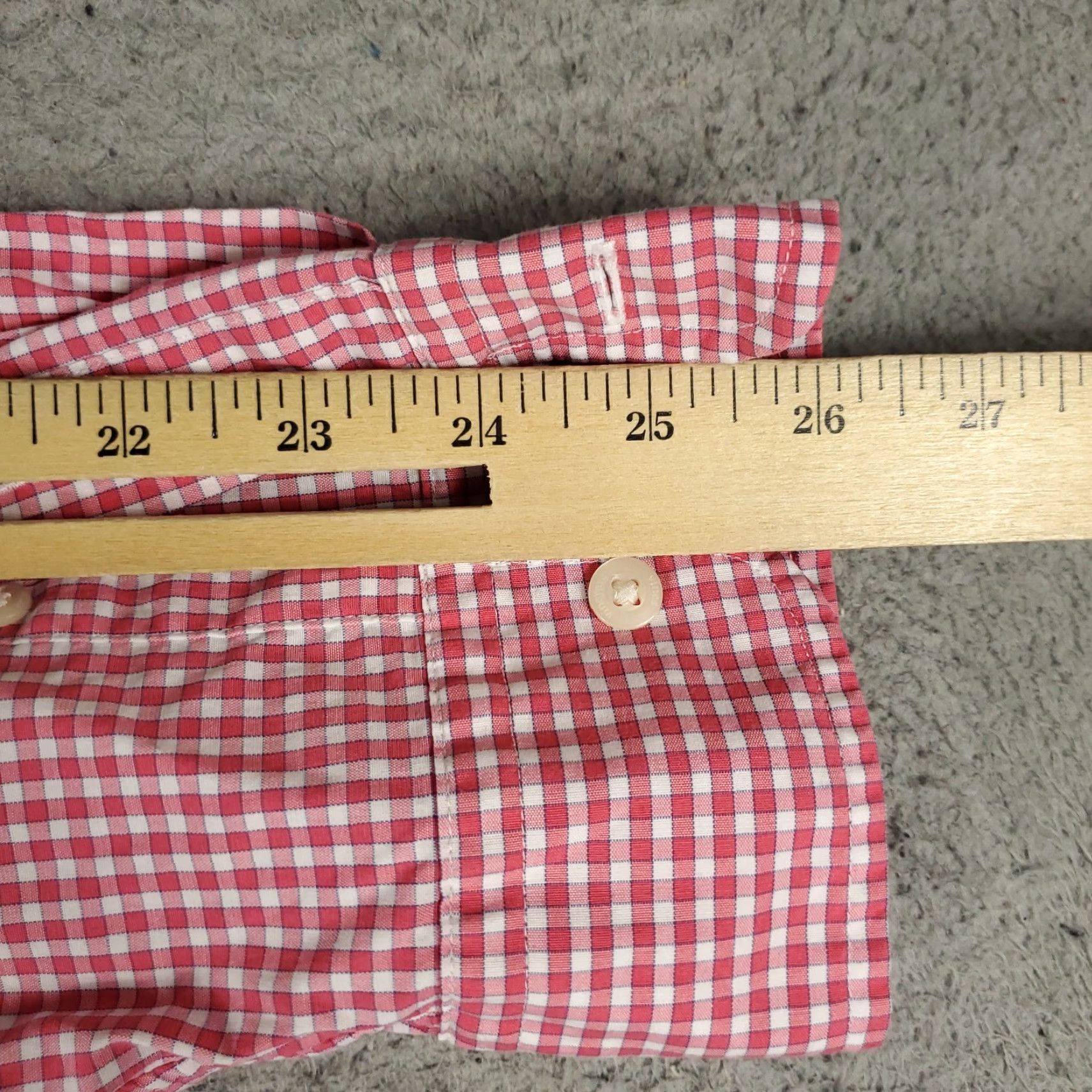 Vineyard Vines Vineyard Vines Shirt Mens XL Pink Plaid Slim Fit Button Up Long Sleeve Size US XL / EU 56 / 4 - 6 Thumbnail