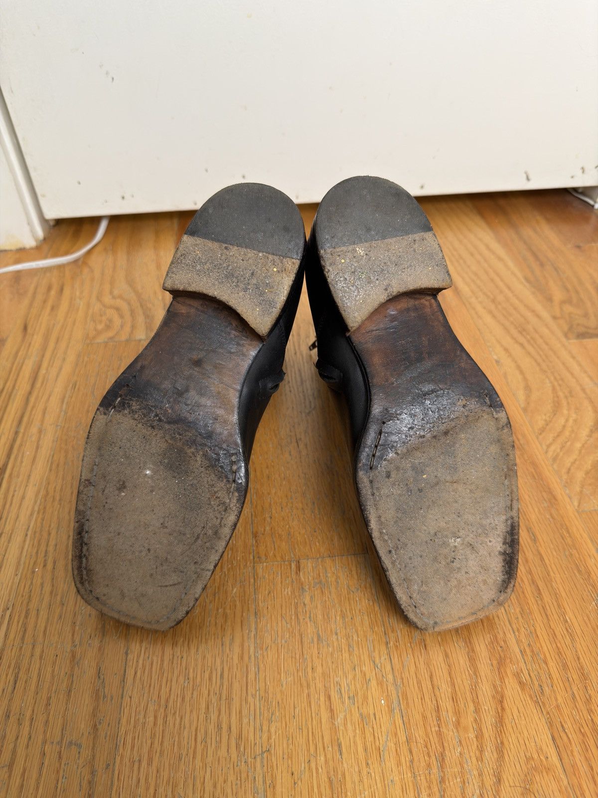 Maison Margiela Artisanal Square-Toe Boots c. 2002 Size US 7 / EU 40 - 9 Thumbnail