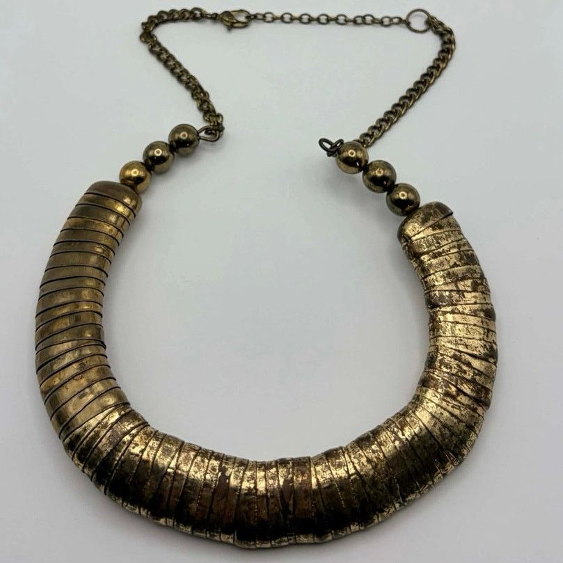 Other Vintage Gold Chunky Necklace Size ONE SIZE - 3 Thumbnail