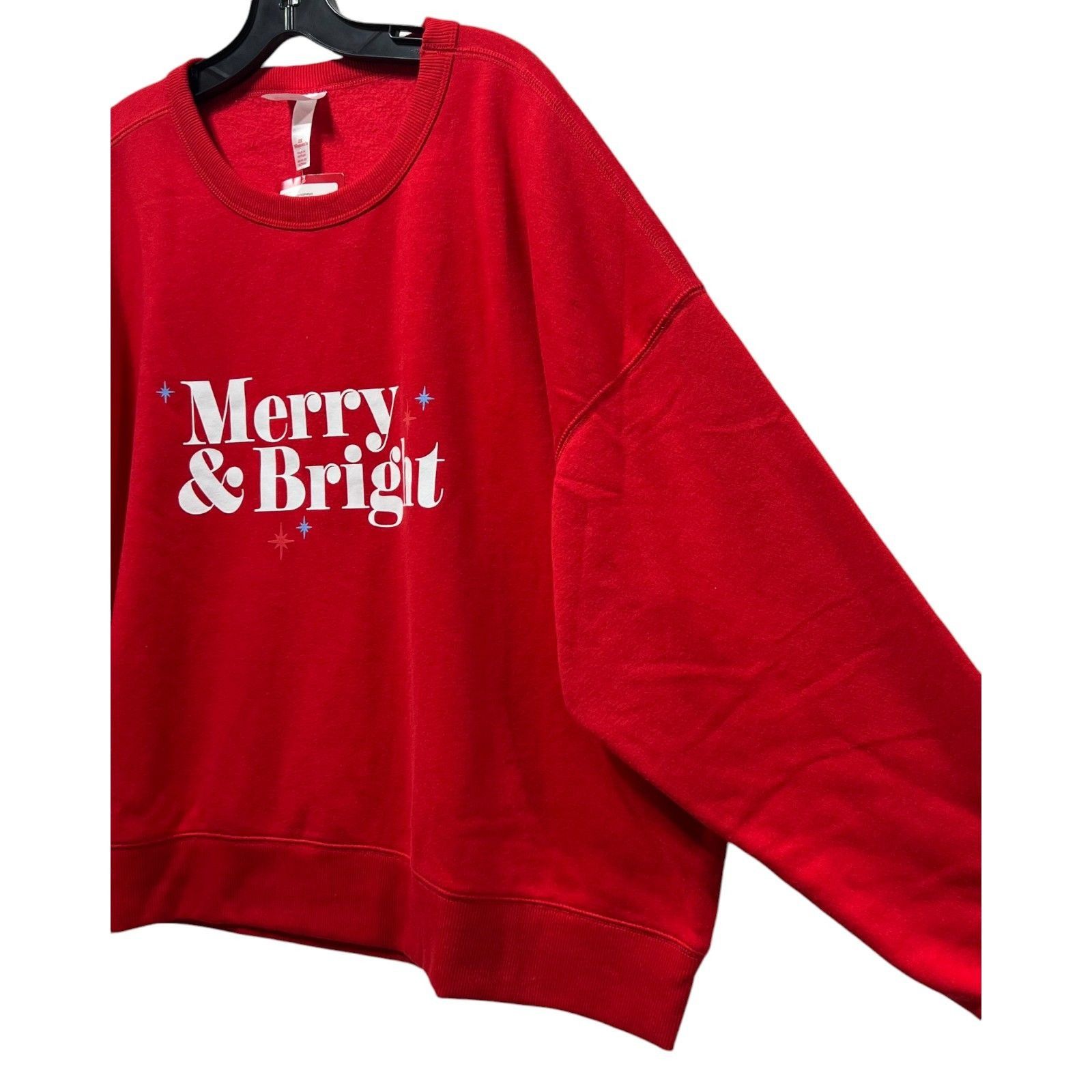 Other Wondershop - Men's Merry & Bright Family Sweatshirt - Red - Size US XXL / EU 58 / 5 - 10 Thumbnail