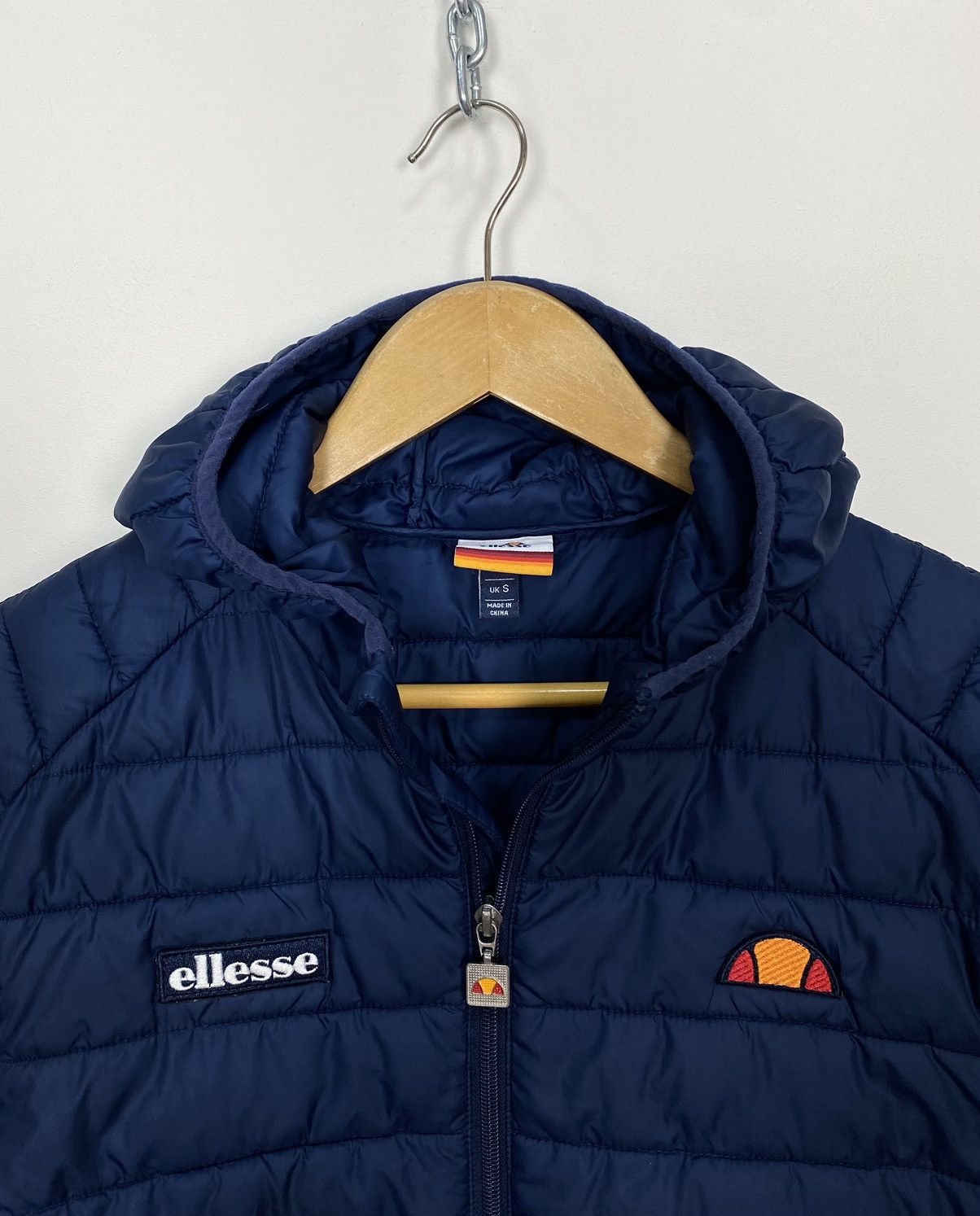 Ellesse Ellesse Lombardy Padded Mens Long Sleeve Jacket Blue Size S Size US S / EU 44-46 / 1 - 5 Thumbnail