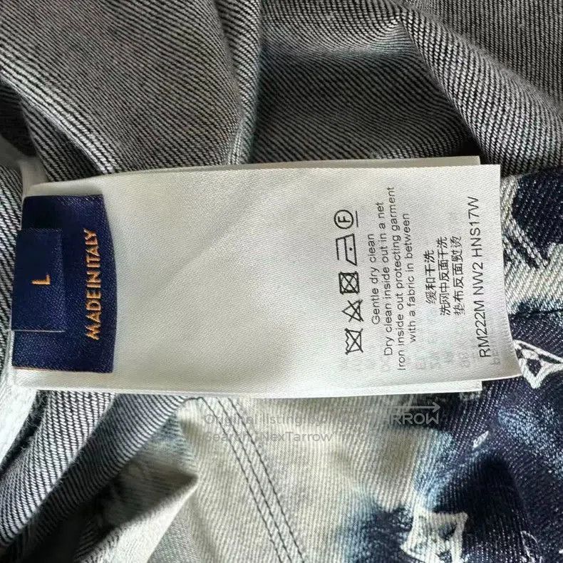 Louis Vuitton Louis Vuitton Denim Tie. Size US L / EU 52-54 / 3 - 6 Thumbnail