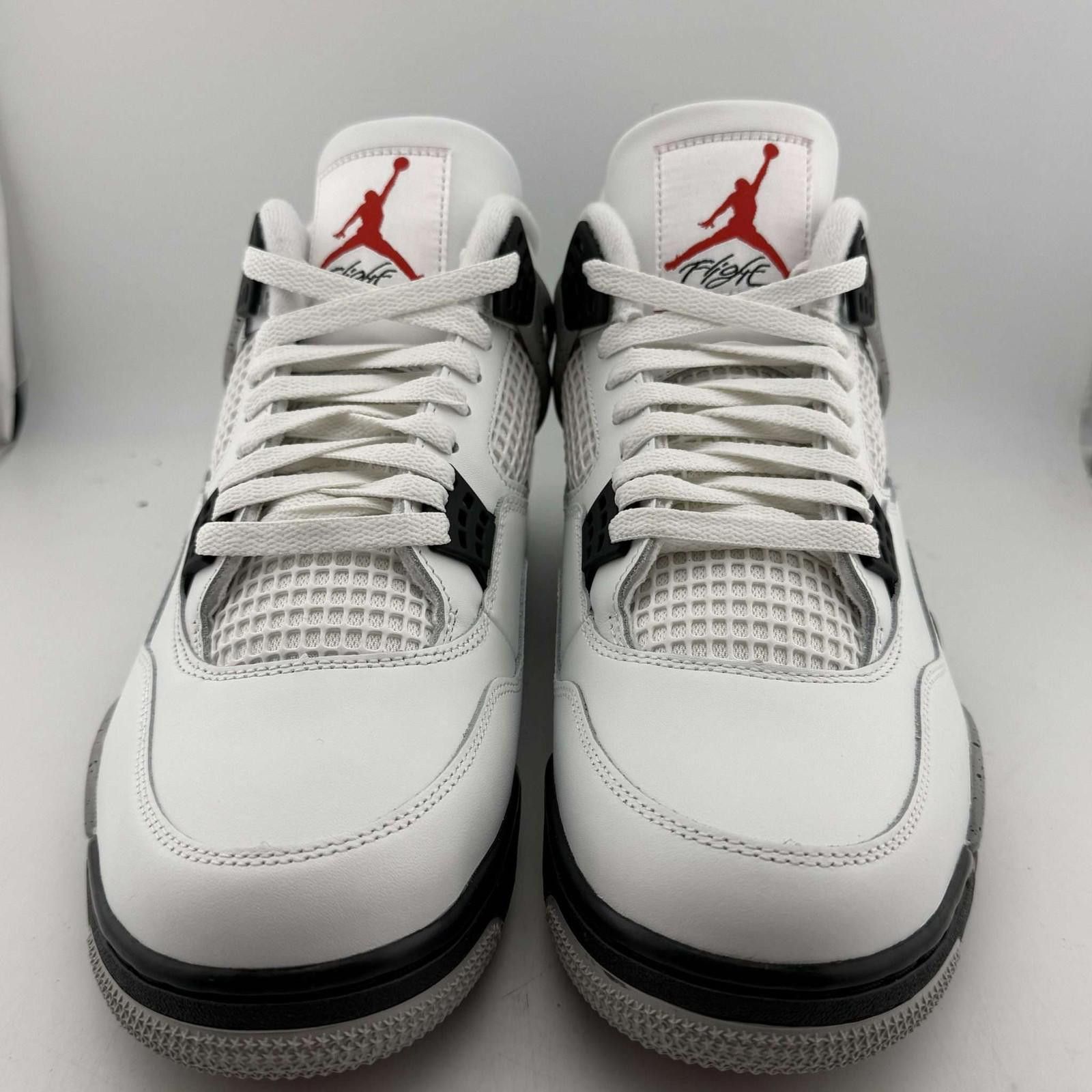 Nike Jordan 4 White Cement OG Box New Size US 12 / EU 45 - 3 Thumbnail