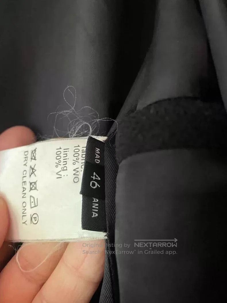 Raf Simons raf simons wool coat archive collection. Size US S / EU 44-46 / 1 - 6 Thumbnail