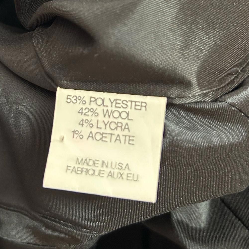 Theory Theory l Wool Blend Charcoal Pinstripe Blazer Jacket Size 2 Size XS / US 0-2 / IT 36-38 - 7 Thumbnail