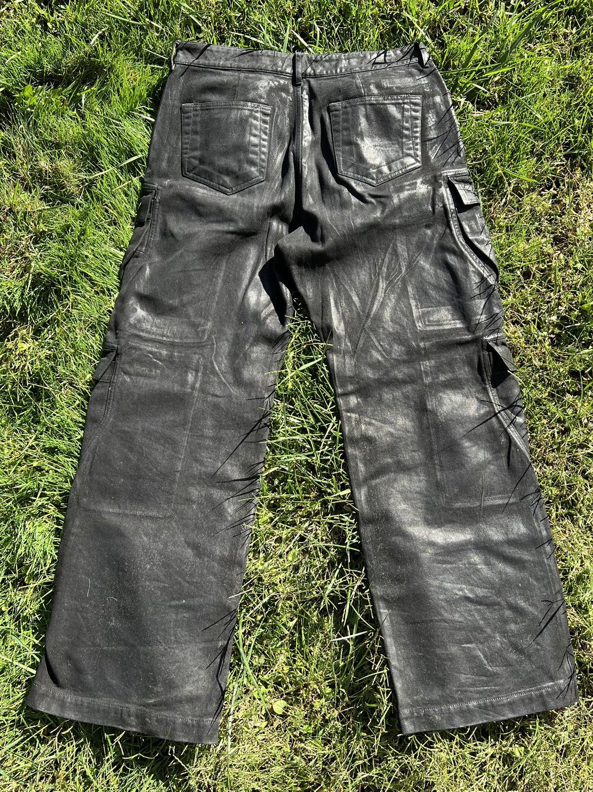 Rick Owens Drkshdw Rick Owens Double Cargo Jeans Size US 32 / EU 48 - 4 Thumbnail