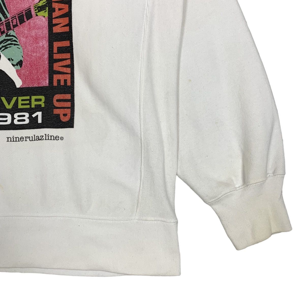 Japanese Brand Vintage Nine Rulaz Line Exodus Rastaman Live Up Sweatshirt Size US L / EU 52-54 / 3 - 7 Thumbnail
