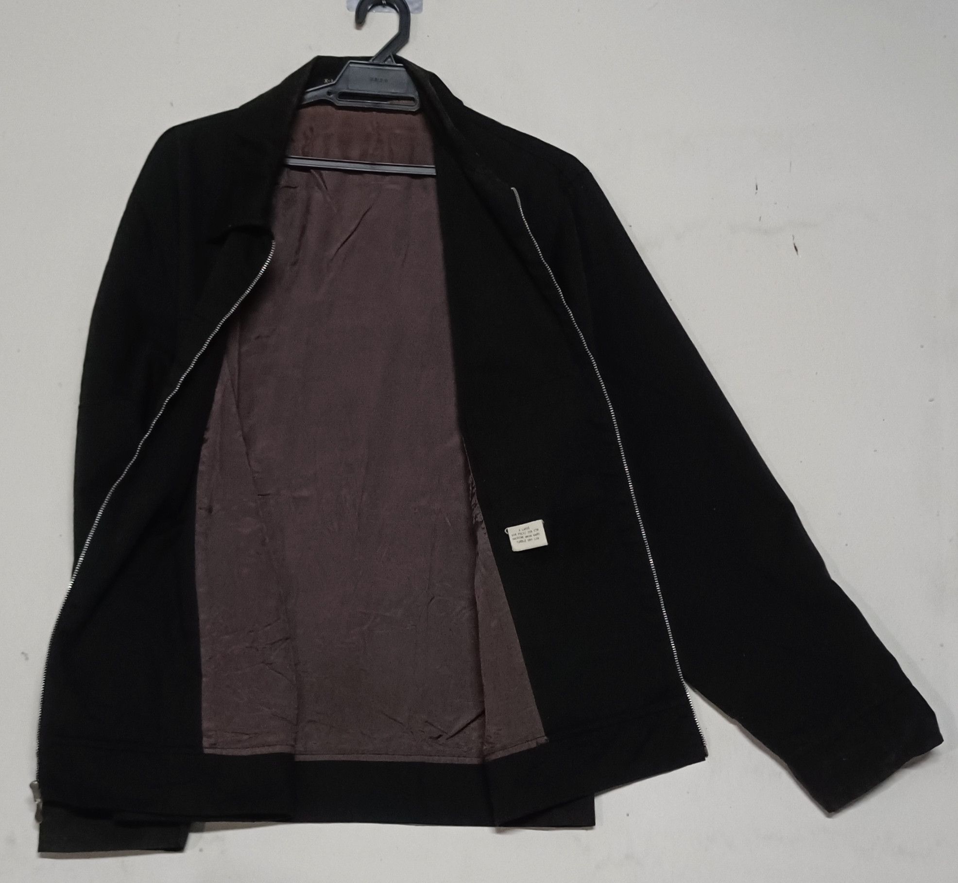Xlarge Vintage🔥 XLARGE Super Black Zip Up Jacket Size US L / EU 52-54 / 3 - 2 Thumbnail