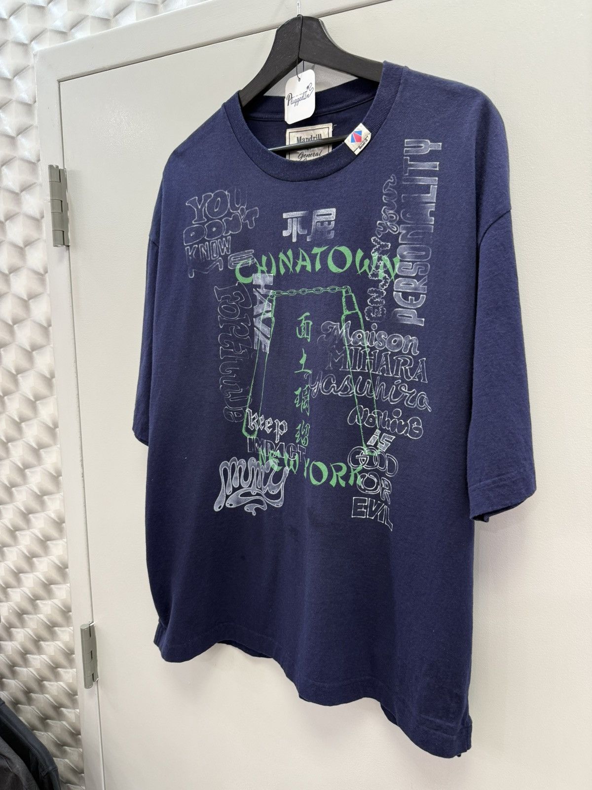 Maison MIHARA YASUHIRO MMY Navy Green Shirt Size US L / EU 52-54 / 3 - 3 Thumbnail
