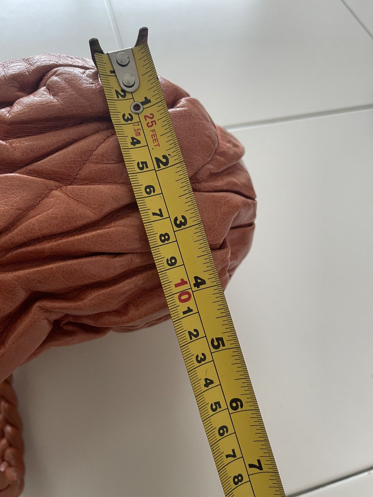 Miu Miu Miu Miu Bag Hand Bag Peach Size ONE SIZE - 20 Thumbnail