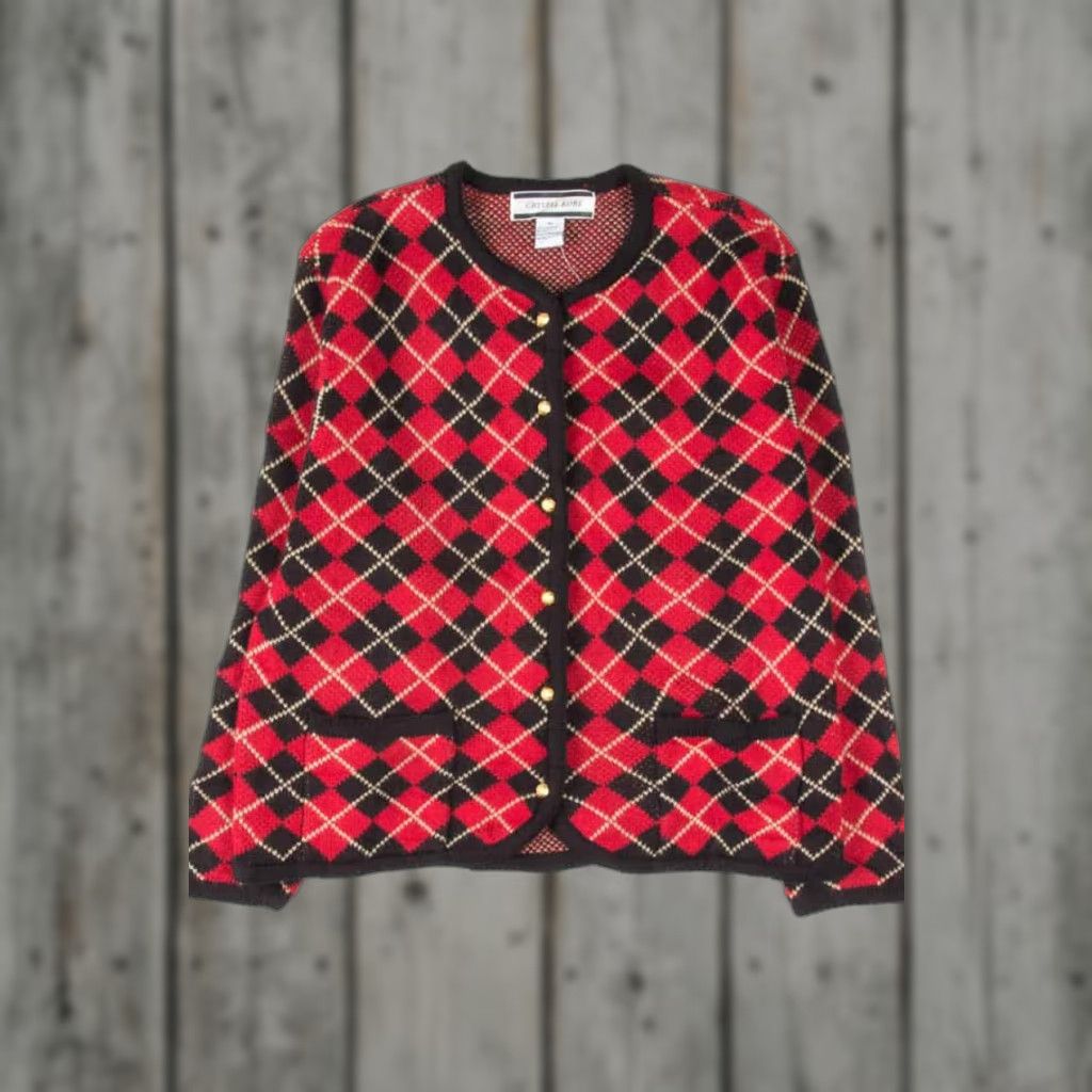 Vintage VINTAGE 80s Sweater Crystal-Kobe Acrylic Medium Mens Size M / US 6-8 / IT 42-44 - 1 Thumbnail