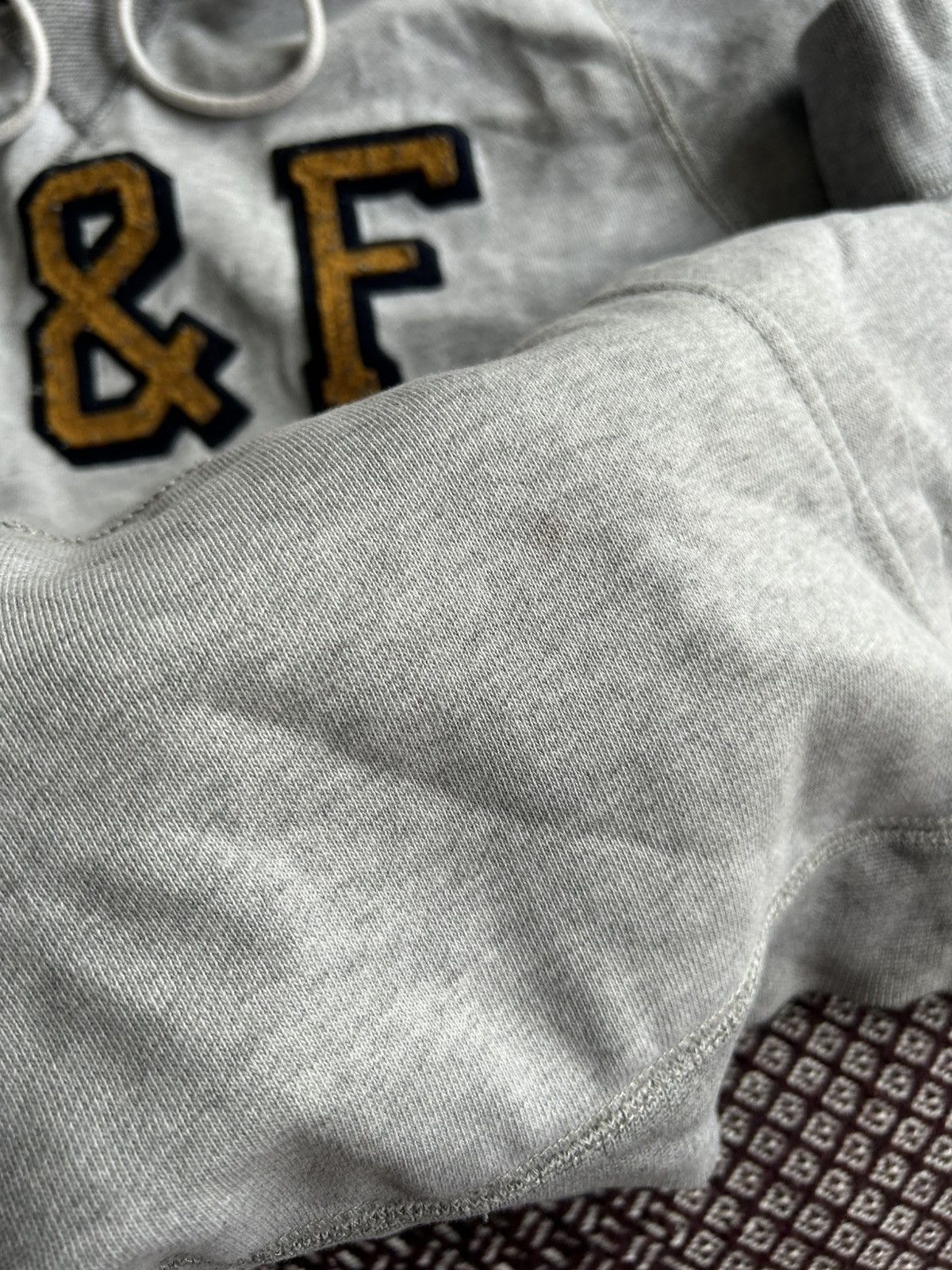 Abercrombie & Fitch × Vintage Abercrombie & Fitch Vintage Hoodie Grey Streetwear Size M Size US M / EU 48-50 / 2 - 7 Thumbnail