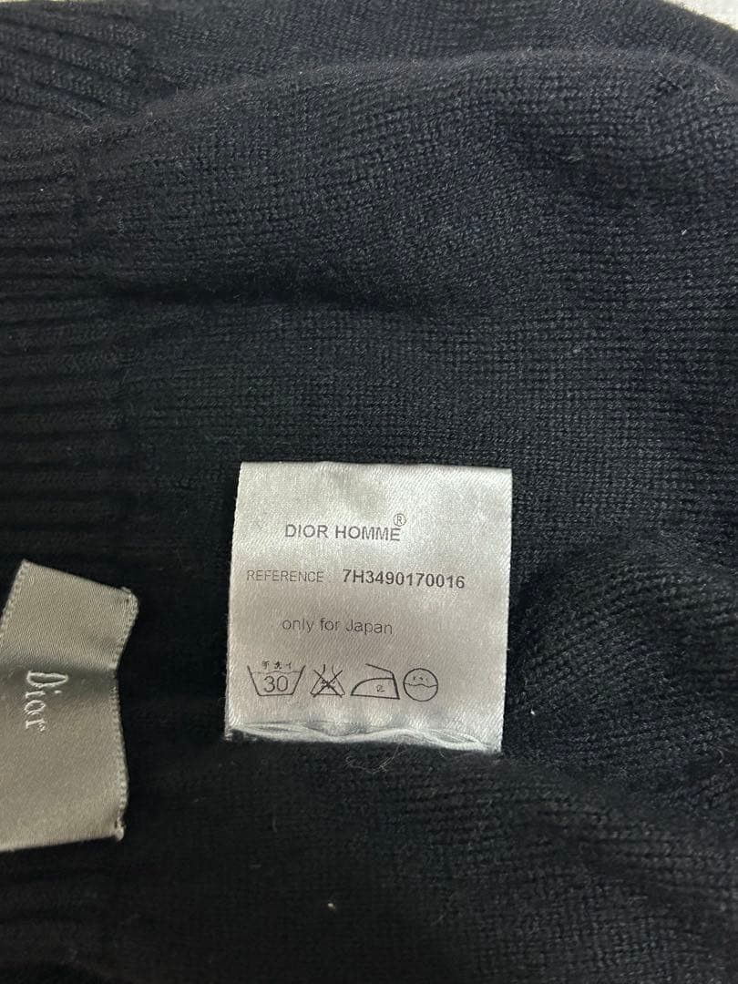 Hedi Slimane 07AW Dior Homme Bee Embroidered Beanie Size ONE SIZE - 7 Thumbnail