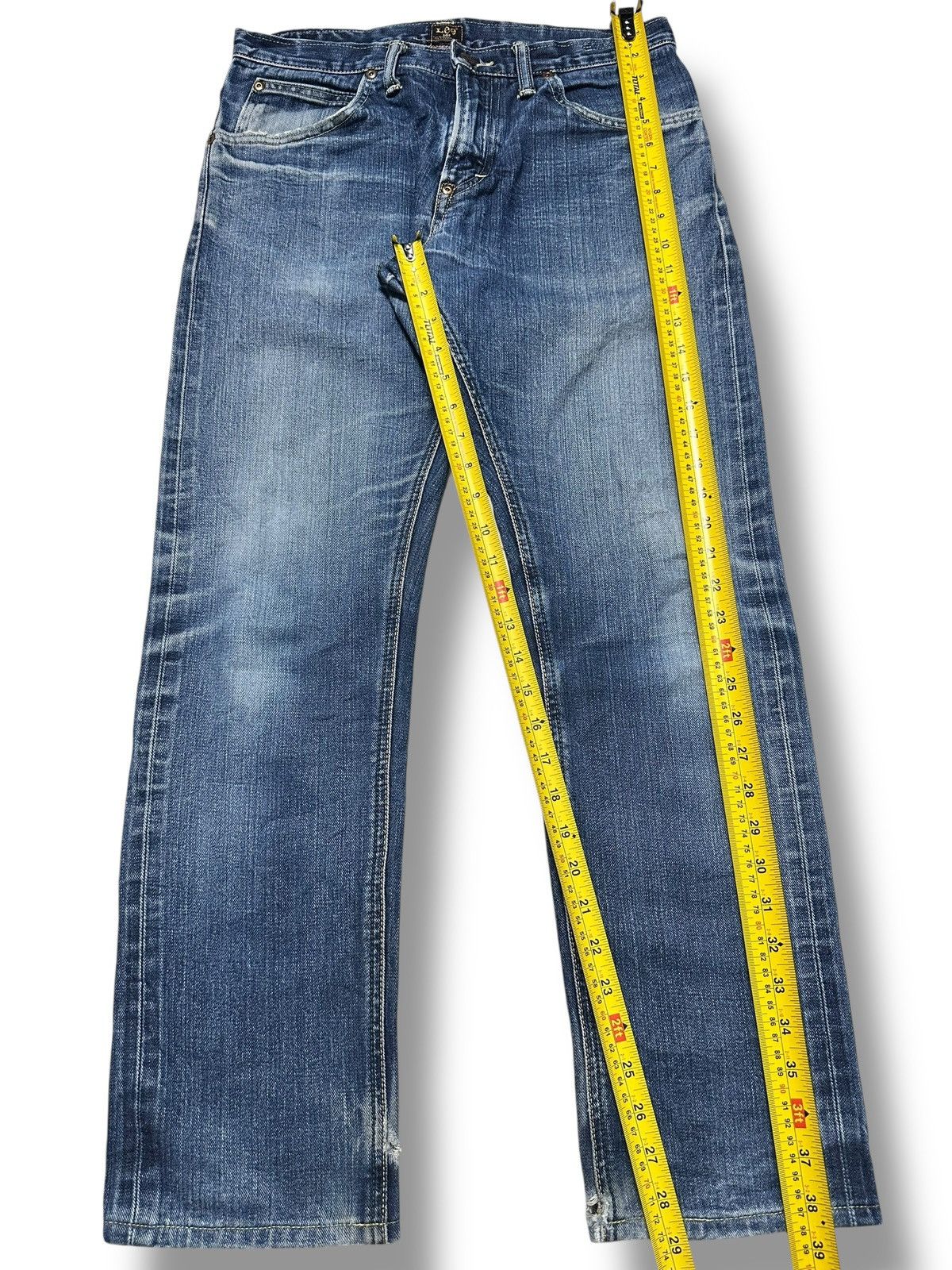 Lee Lee 101 Vintage Limited Distressed Skinny Loose and Faded Size US 32 / EU 48 - 17 Thumbnail