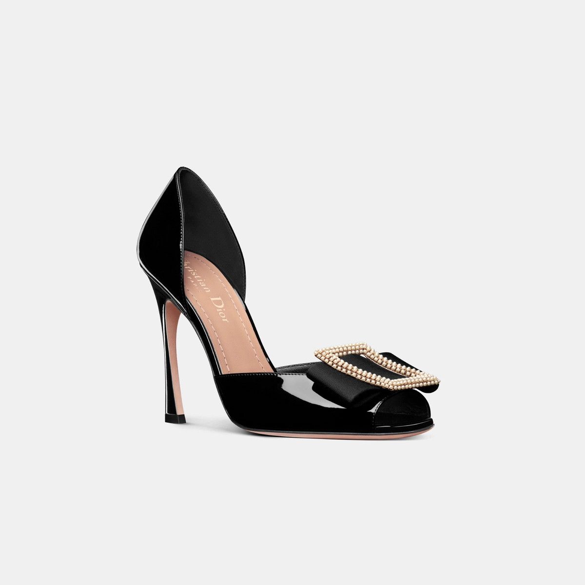 Dior o1bcso1str0225 Idylle Pump in Black Size US 6 / IT 36 - 2 Thumbnail