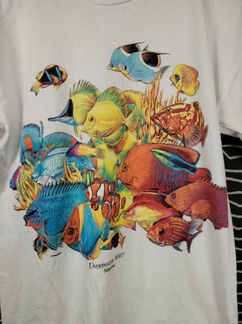 Habitat × Vintage Vintage habitat underwater singapore tee Size US S / EU 44-46 / 1 - 4 Thumbnail