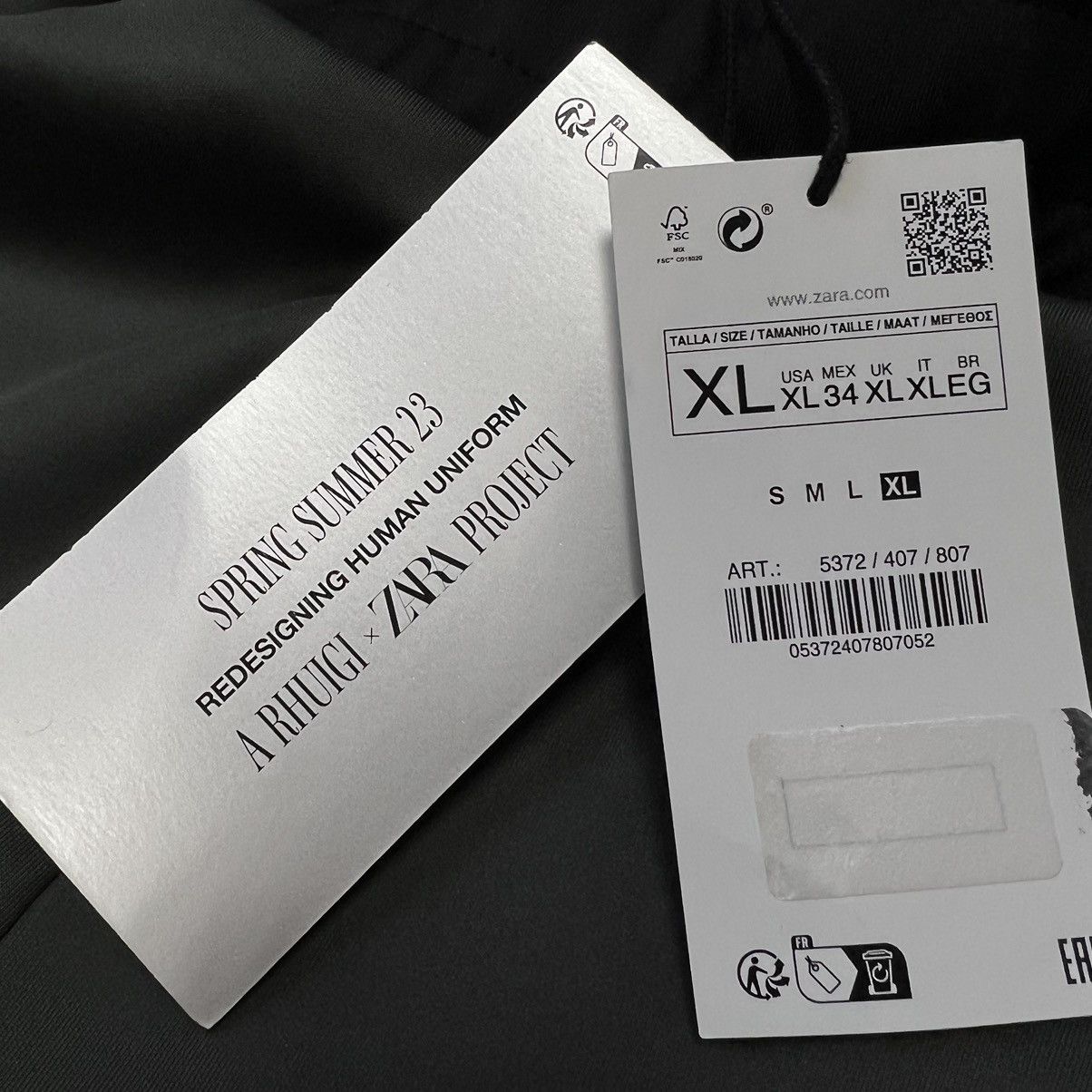 Rhude × Zara RHUDE x Zara NEW Jogger Trousers with striped SIZE XL Size US 34 / EU 50 - 14 Thumbnail