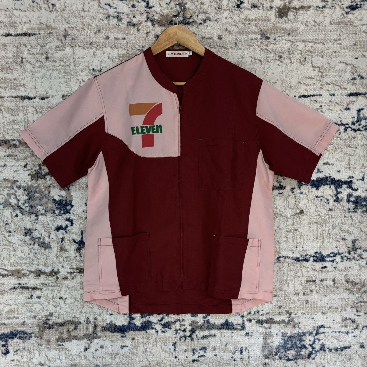 Vintage Vintage Seven Eleven Workers Shirt Medium Size Size US M / EU 48-50 / 2 - 11 Thumbnail