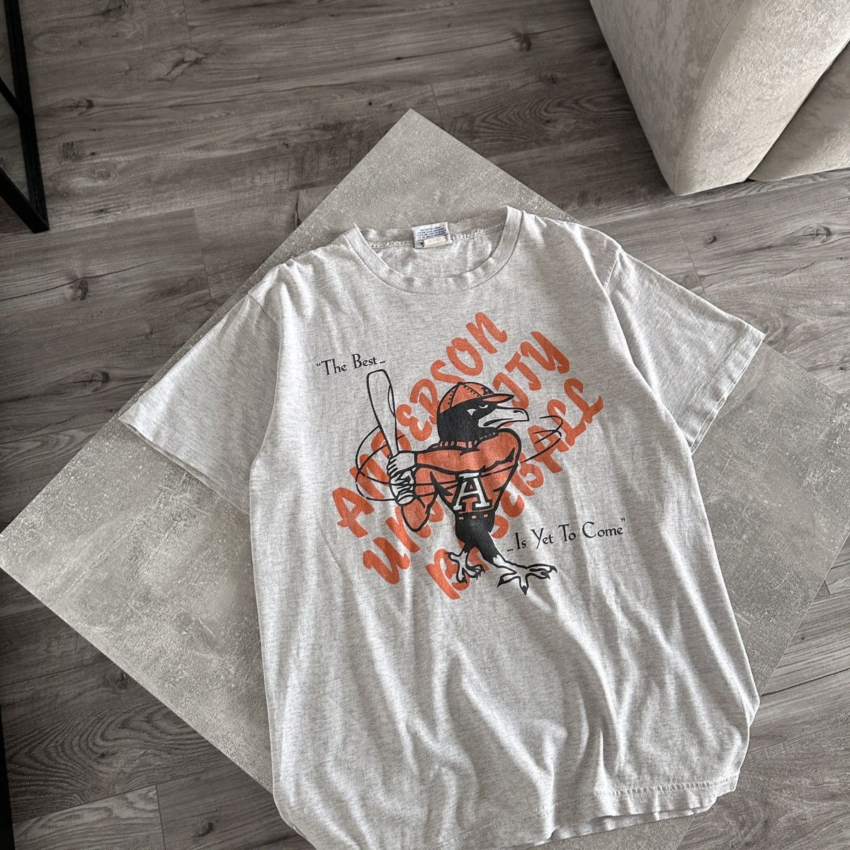 Reebok Vintage 90s Reebok Anderson university baseball mlb tee y2k Size US M / EU 48-50 / 2 - 3 Thumbnail