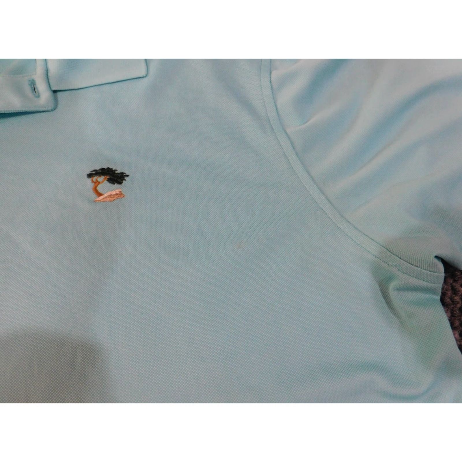 Vintage **Donald Ross Sport Medium Polo Blue Golf Polyester Stretch Performance** User: Donald Ross Sport Medium Polo Blue Golf Polyester Stretch Performance Size US M / EU 48-50 / 2 - 7 Thumbnail