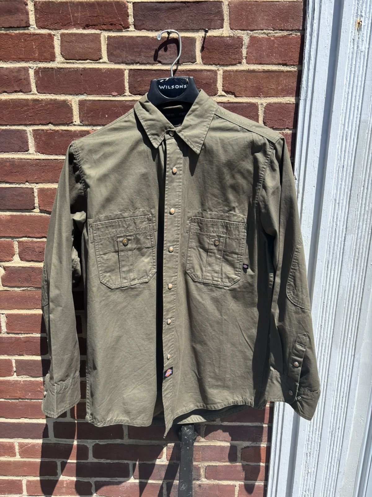 Dickies × Vintage Vintage Dickies Button Up Shirt Size US L / EU 52-54 / 3 - 1 Thumbnail