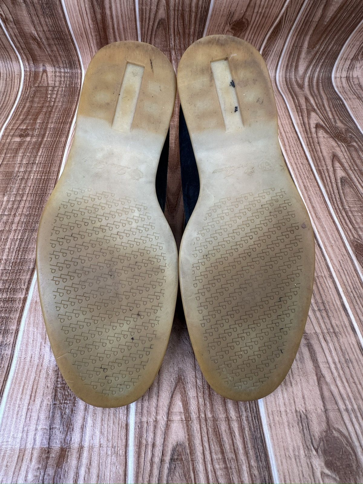 Loro Piana Loro Piana Greeny Blue Suede Summer Walk Loafers Size US 13 / EU 46 - 19 Thumbnail