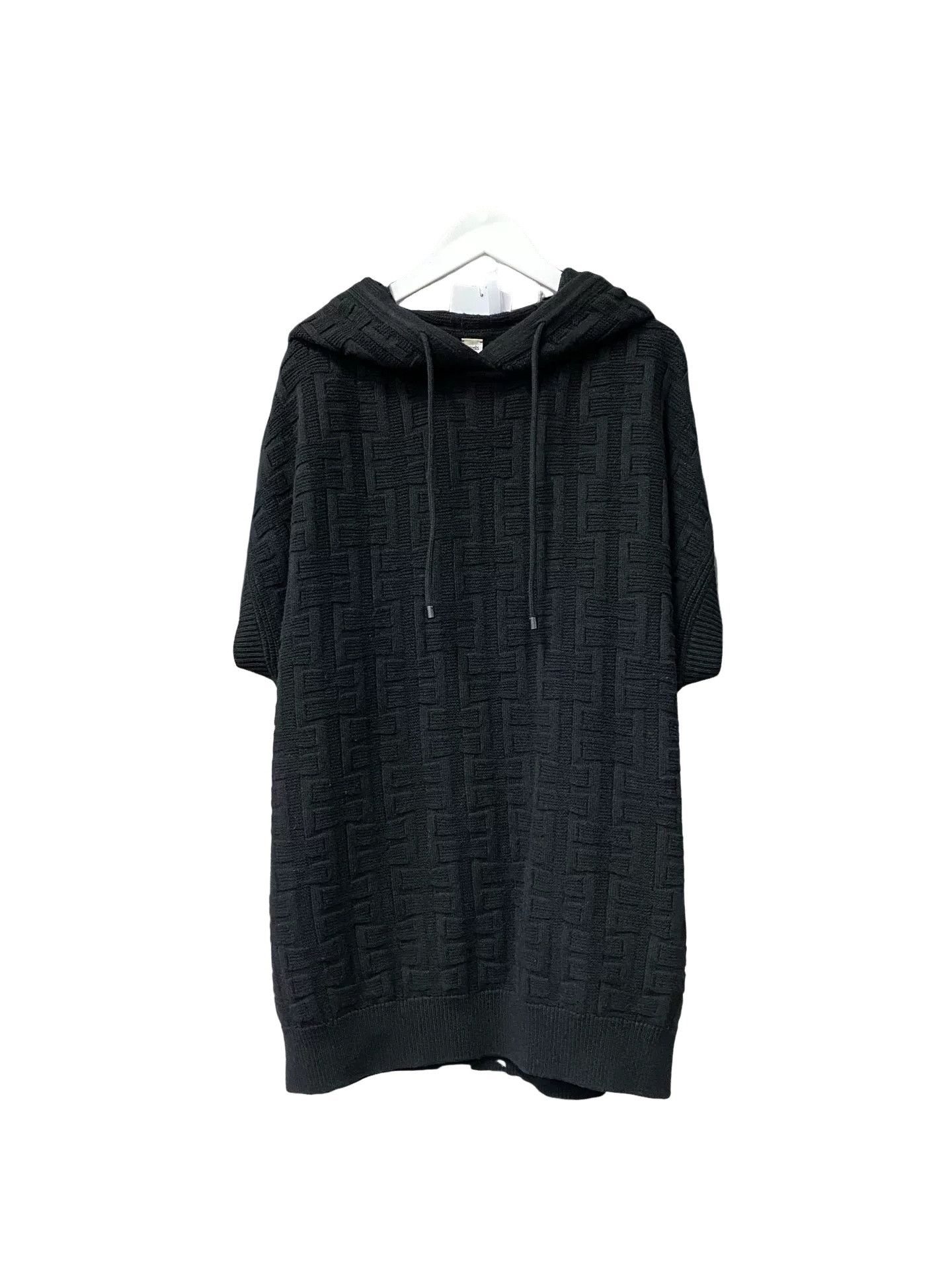 Hermes Hermès Textured Wool Sleeveless Hoodie Size 40 Size M / US 6-8 / IT 42-44 - 1 Thumbnail