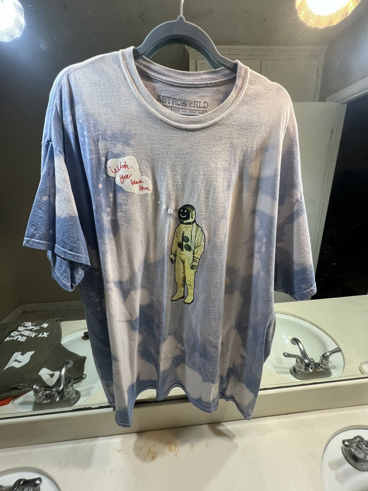 Travis Scott Astroworld Tour Travis Scott Tee Sky Blue Size US XL / EU 56 / 4 - 3 Thumbnail
