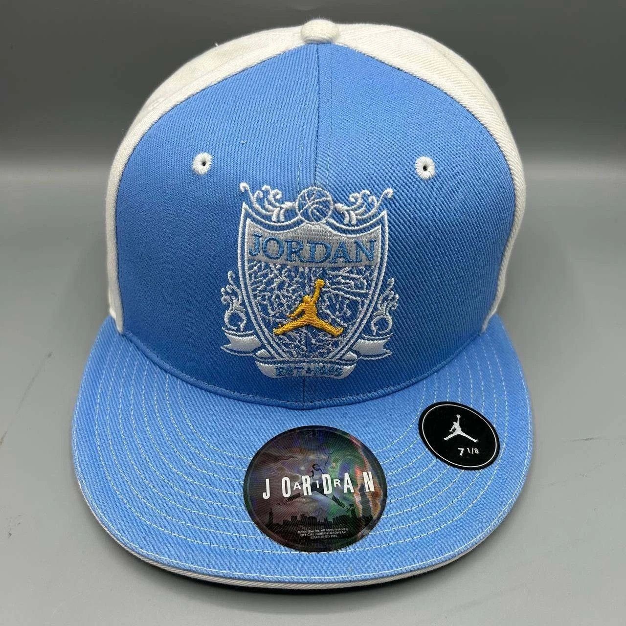 Jordan Brand Air Jordan Hat Men 7 1/8 Embroidered Jumpman Fitted Cotton Size ONE SIZE - 1 Thumbnail