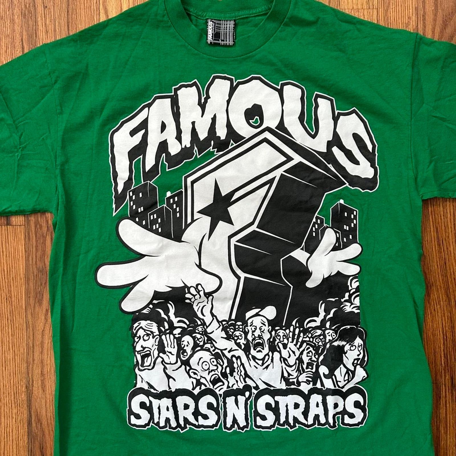 Famous Stars And Straps × Vintage Famous Stars N Straps 3D Monster City Tee Travis Barker L Size US L / EU 52-54 / 3 - 2 Thumbnail