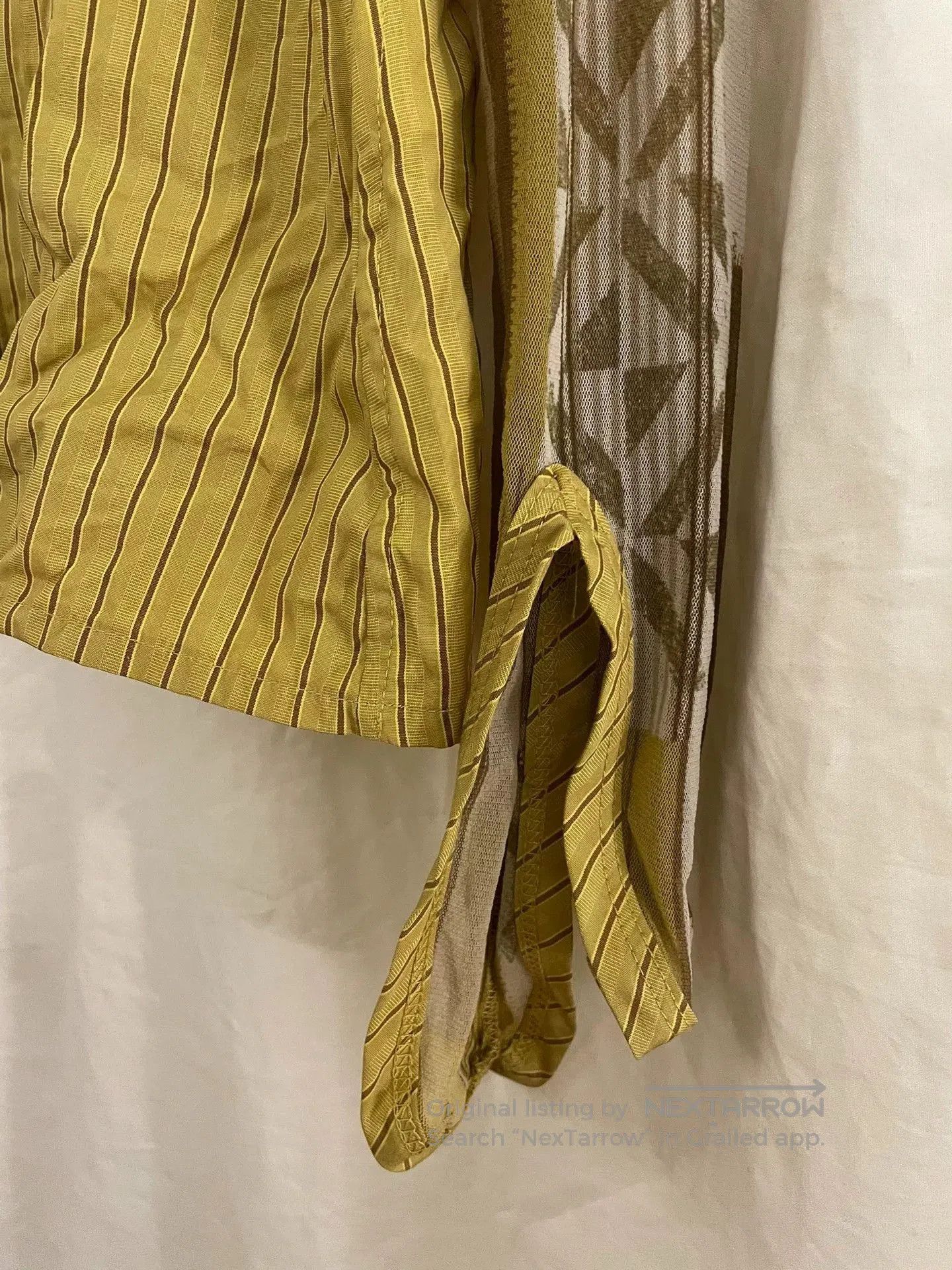 Save The Duck Save the Queen! Vintage Striped Shirt. Size L / US 10 / IT 46 - 2 Thumbnail
