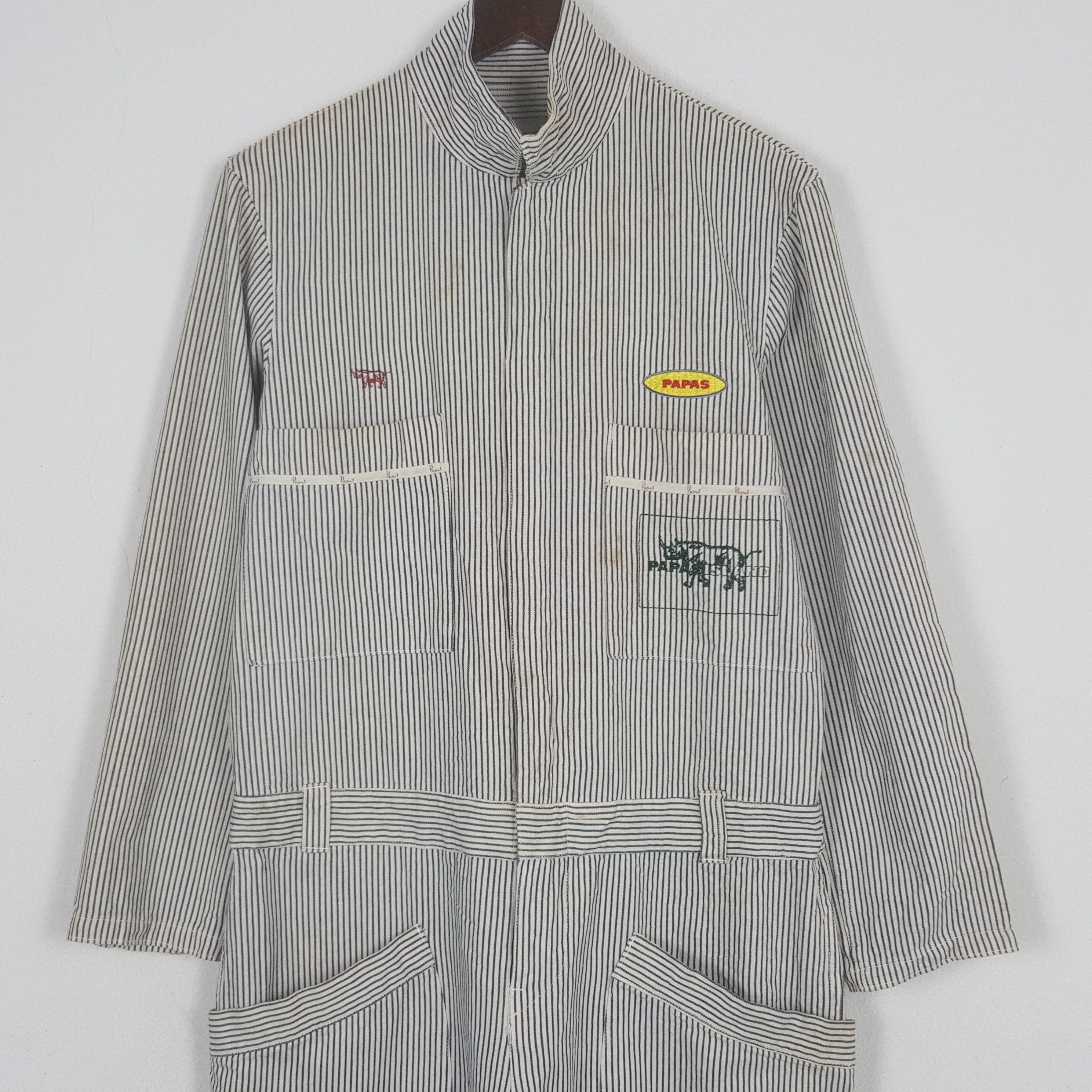 Japanese Brand Japanese Worker Custom Art Hysteric Glamour Coverall Jacket Size US S / EU 44-46 / 1 - 5 Thumbnail