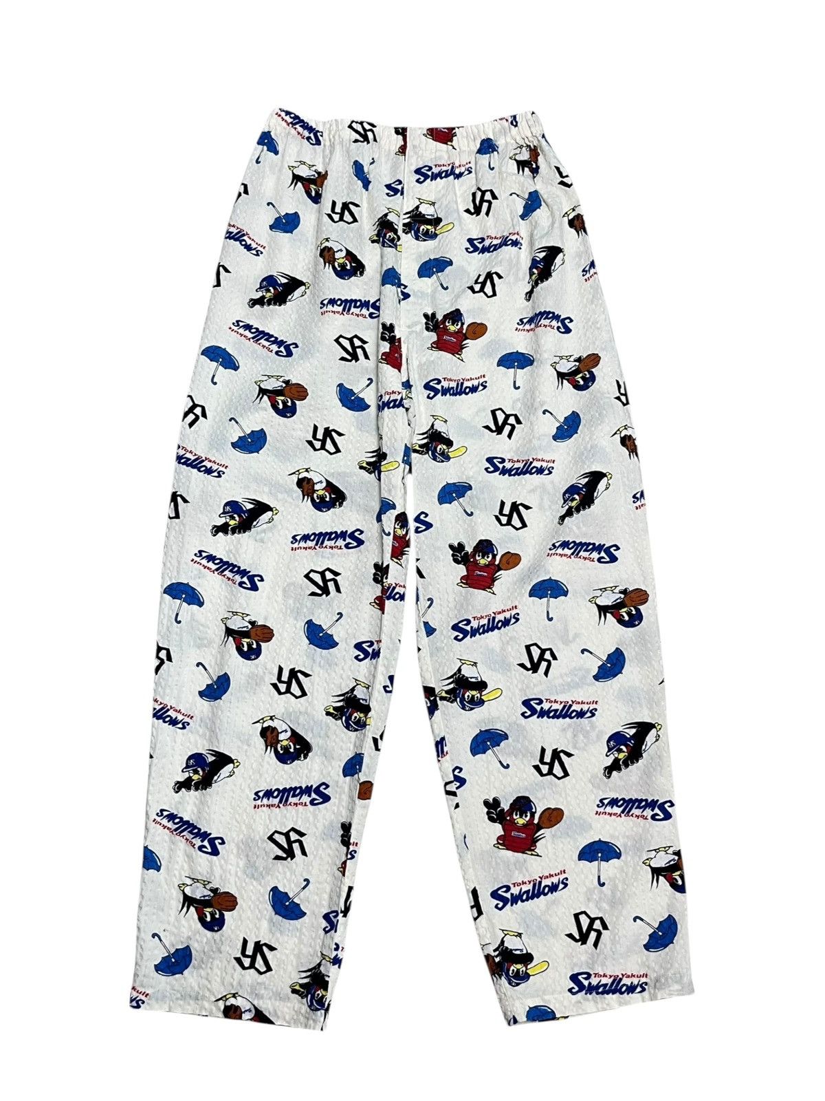 MLB Rare Tokyo Yakult Swallows All Over Print Pajama Set Unisex Size US M / EU 48-50 / 2 - 7 Thumbnail