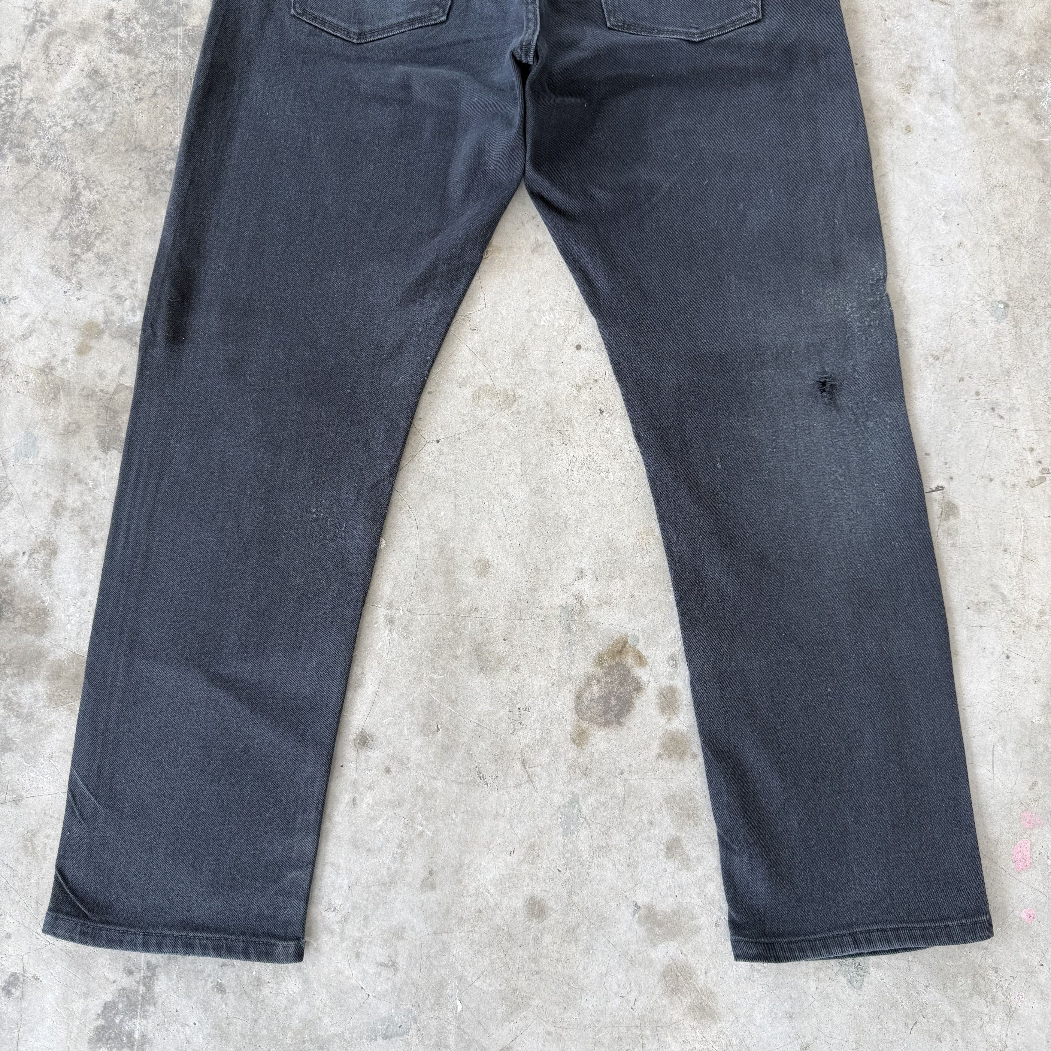 Jean W36x28 Vintage Selvedge Denim Black Jean Size US 36 / EU 52 - 11 Thumbnail