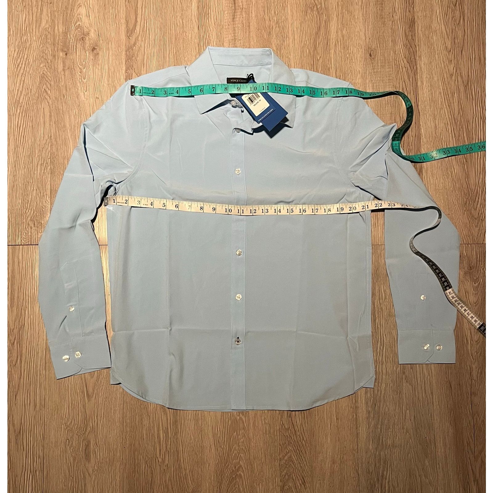 Vince Camuto Vince Camuto - The Commuter Shirt / Glacial blue / M / NWT Size US M / EU 48-50 / 2 - 5 Thumbnail