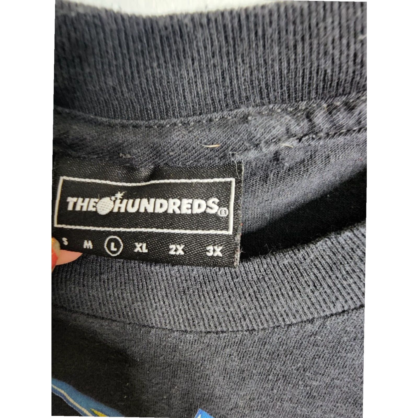The Hundreds The Hundreds Mens Graphic T-Shirt Black Logo Streetwear Hip Hop L Size US L / EU 52-54 / 3 - 5 Thumbnail