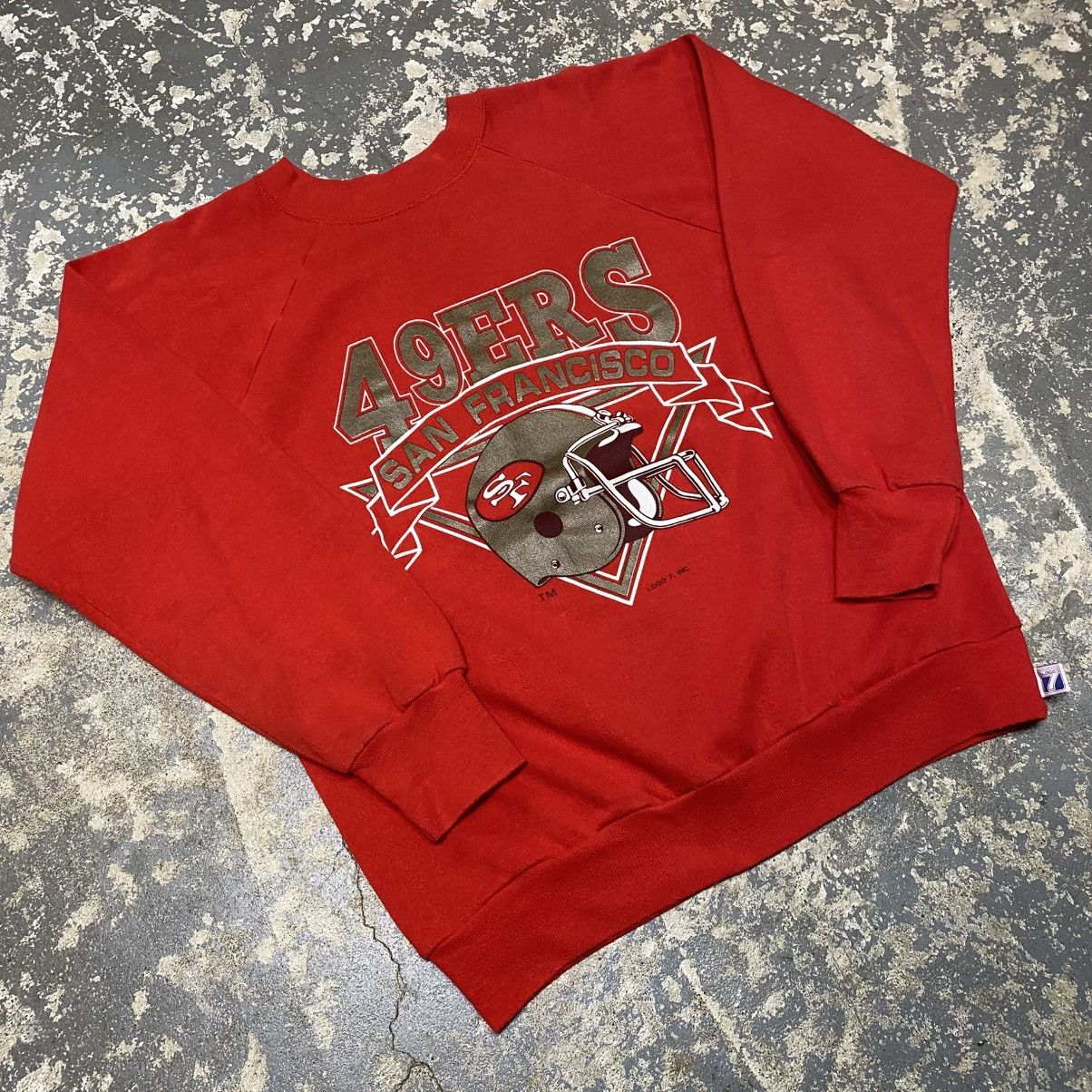 Logo 7 × NFL × Vintage Vintage San Francisco 49ers Logo 7 Crewneck Sweatshirt Size US M / EU 48-50 / 2 - 8 Thumbnail
