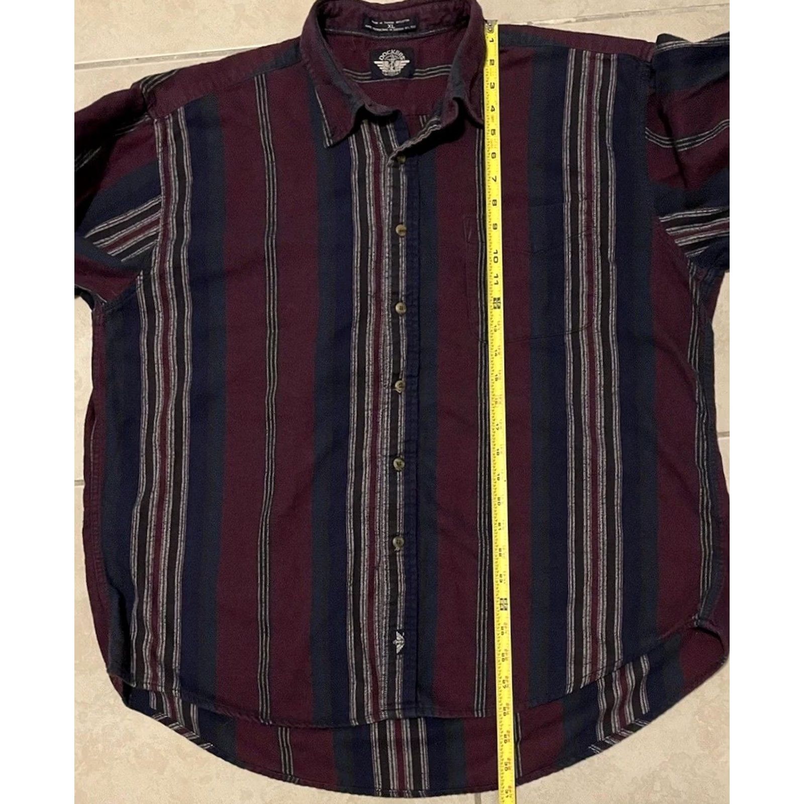 Gotcha VINTAGE 90s Striped Faded Button-Up Shirt XL Red Surf Skate Beach Grunge AOP Vaporwave Gotcha OP Mens Shirt Size US XL / EU 56 / 4 - 5 Thumbnail